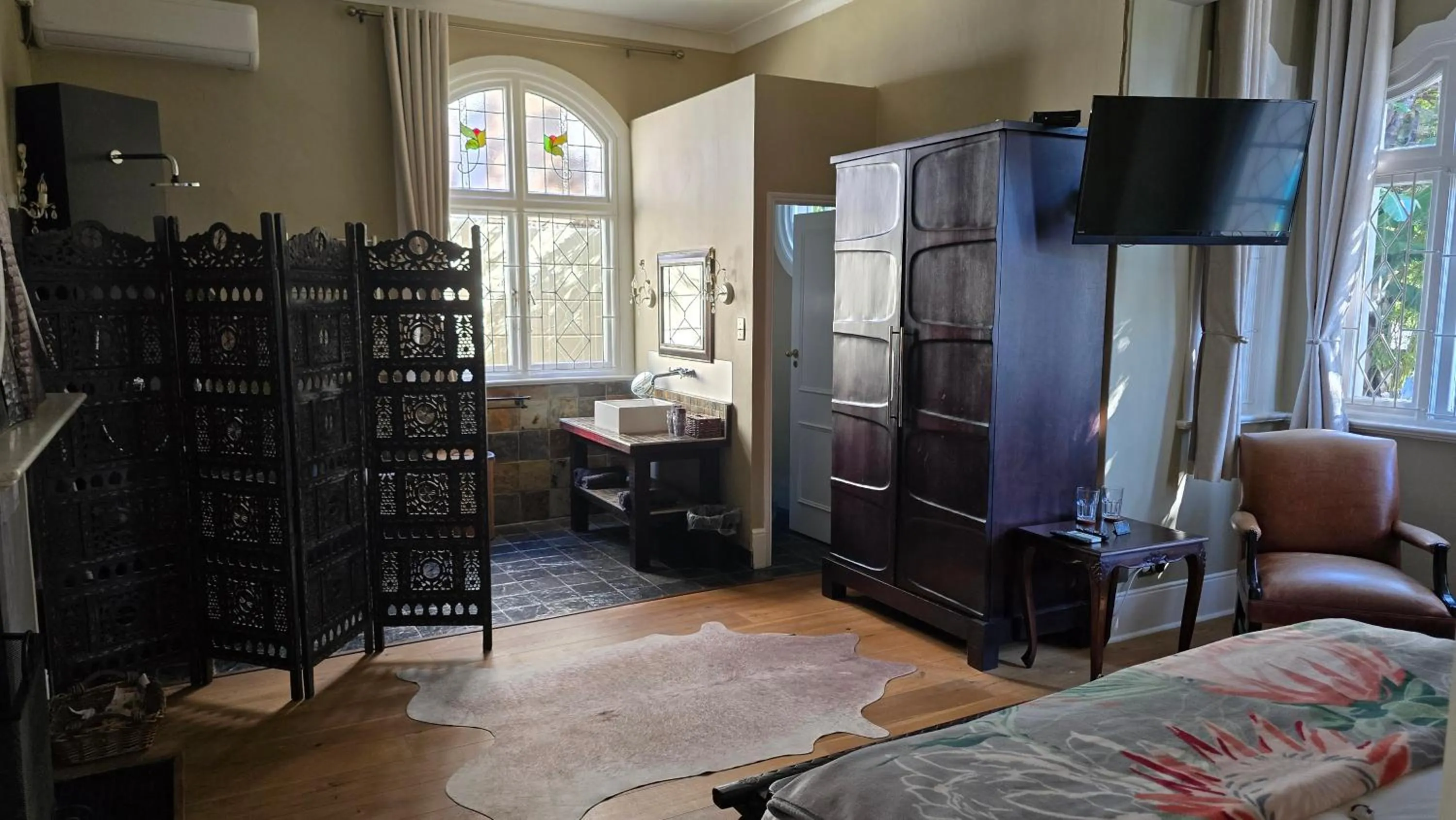 Bed in Jardin d'ébène Boutique Guesthouse