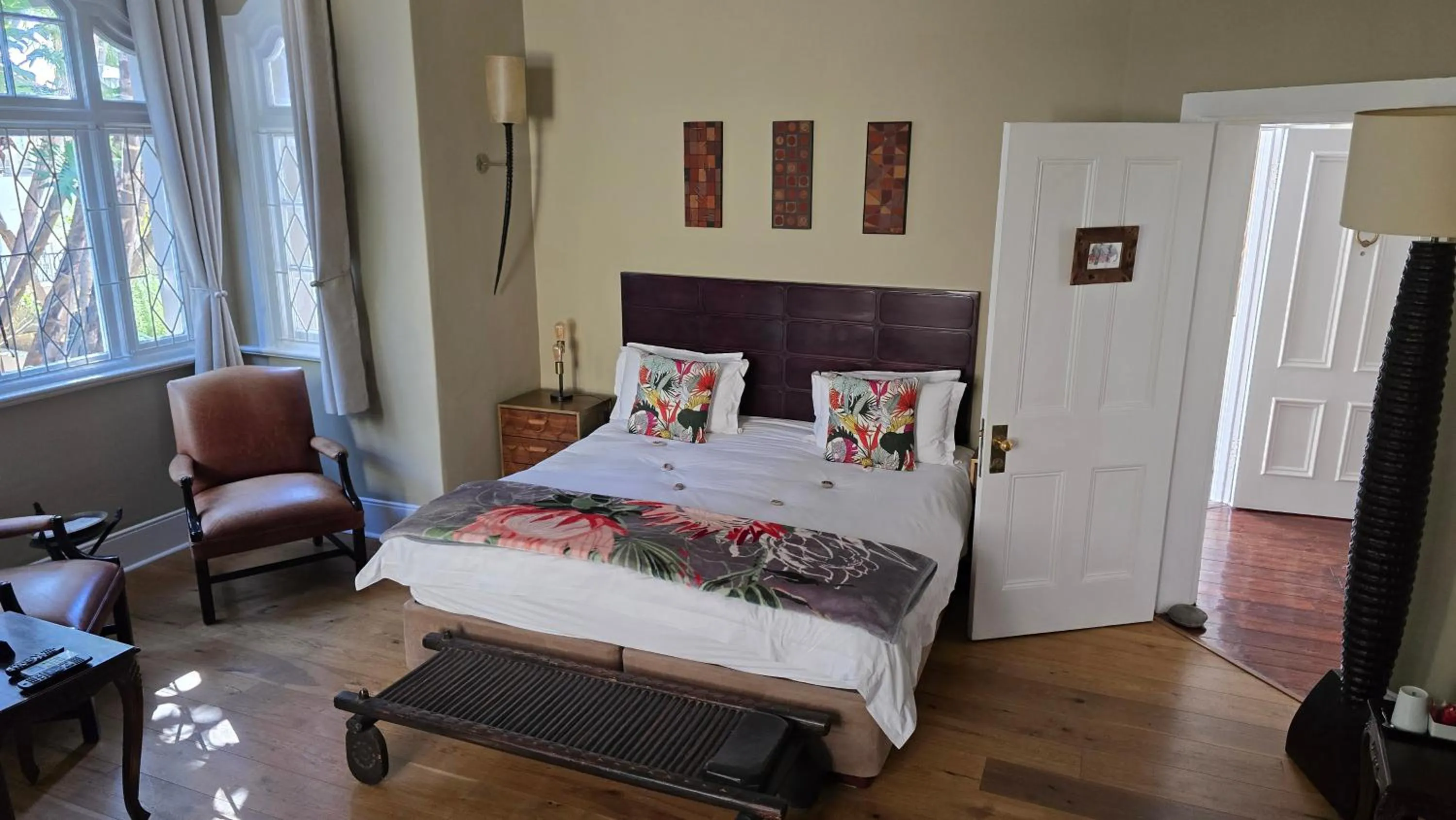 Bed in Jardin d'ébène Boutique Guesthouse