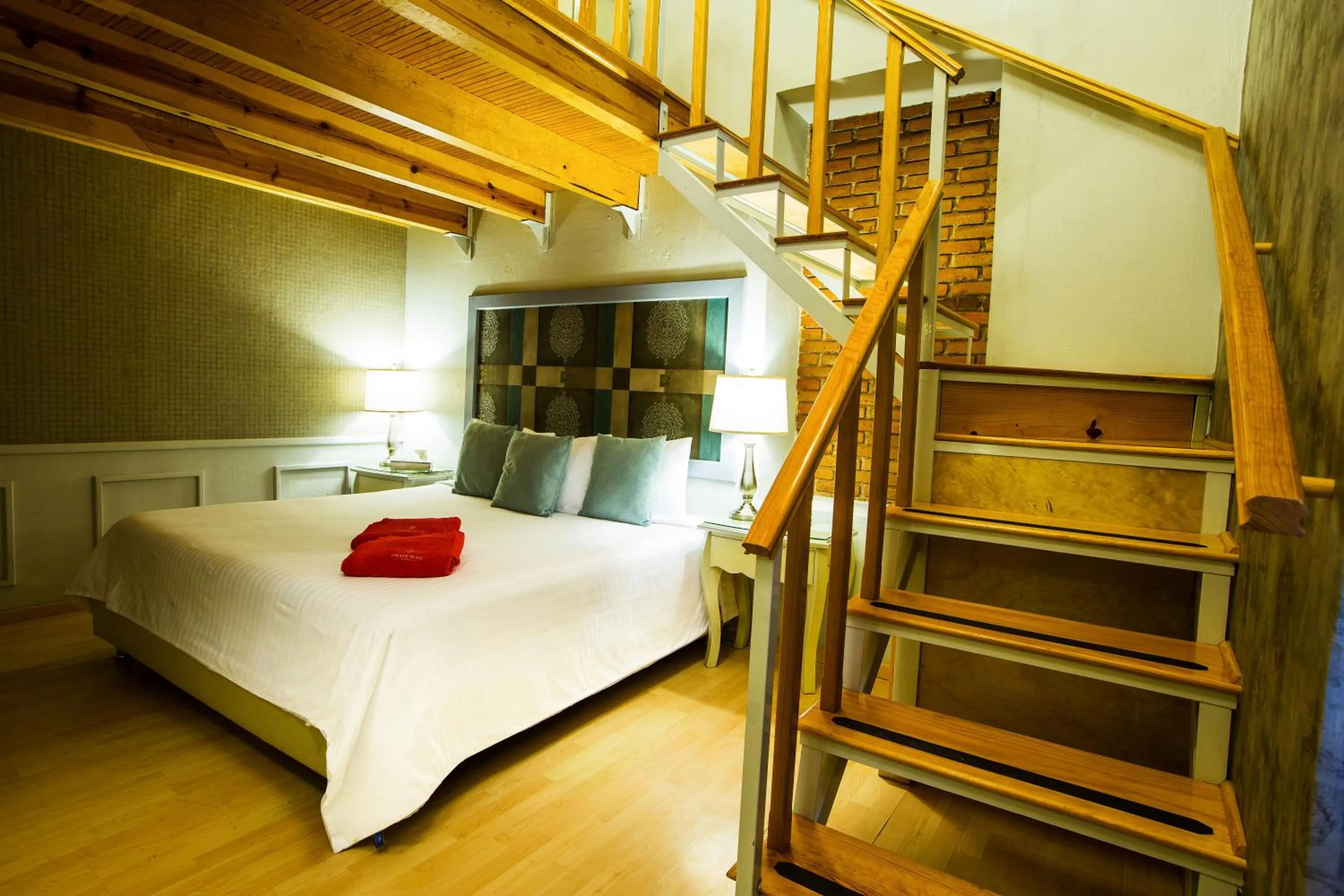 Photo of the whole room, Bed in Xoxula by Inmense