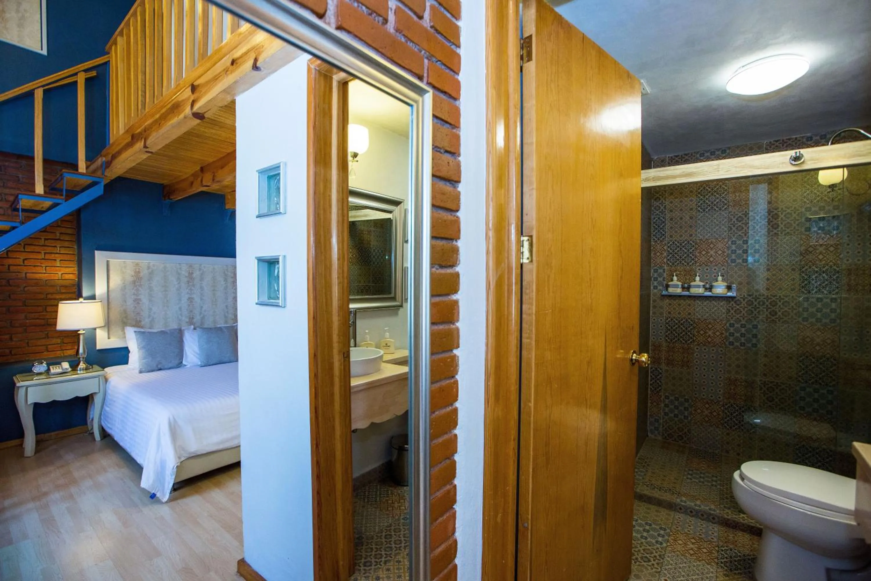 Bathroom, Bed in Xoxula by Inmense