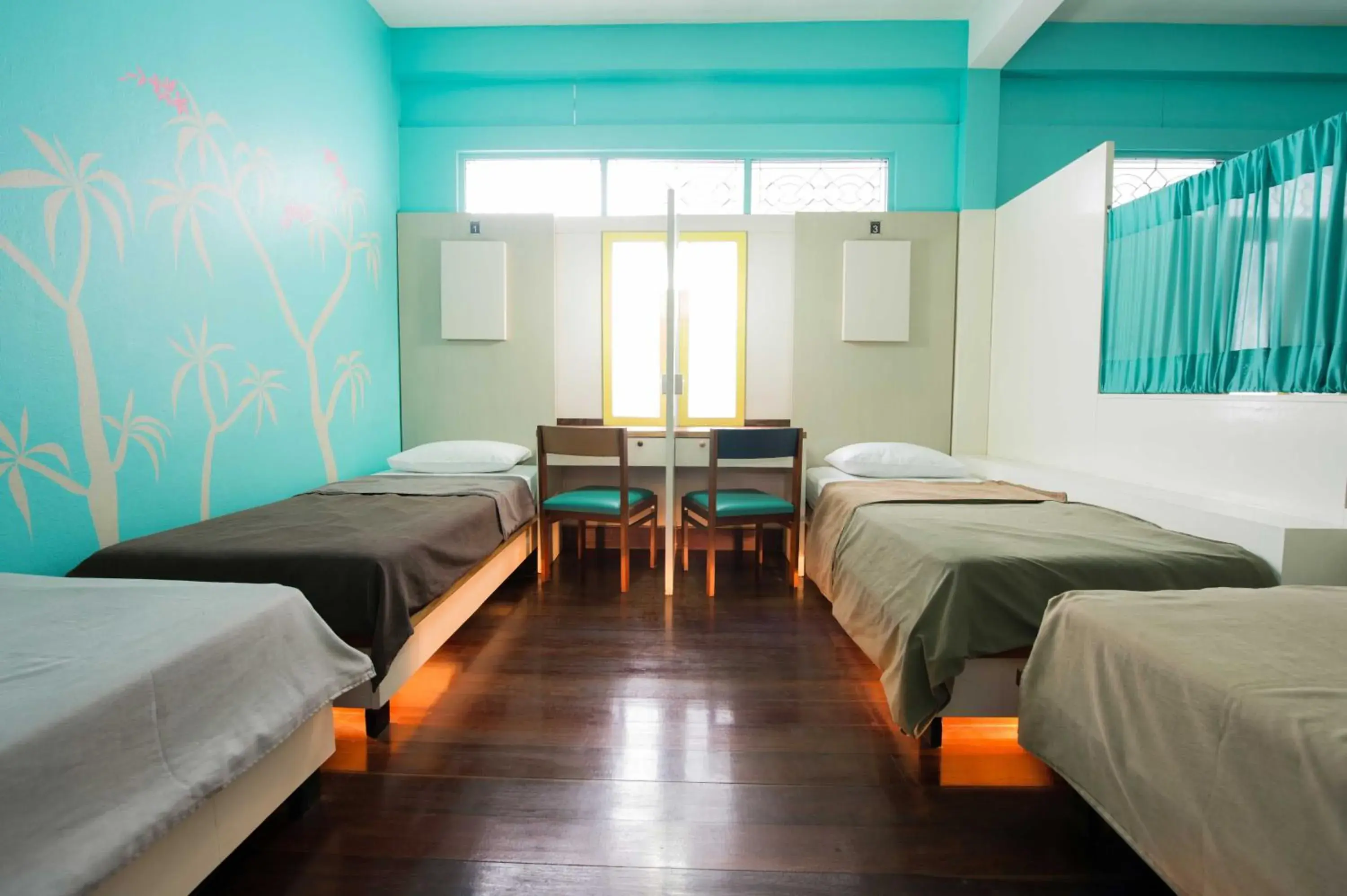 Single Bed in Female Dormitory Room in 60 Blue House Single Bed in Female Dormitory Room in 60 Blue House