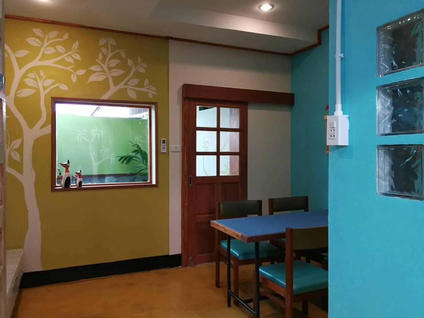 Dining area in 60 Blue House