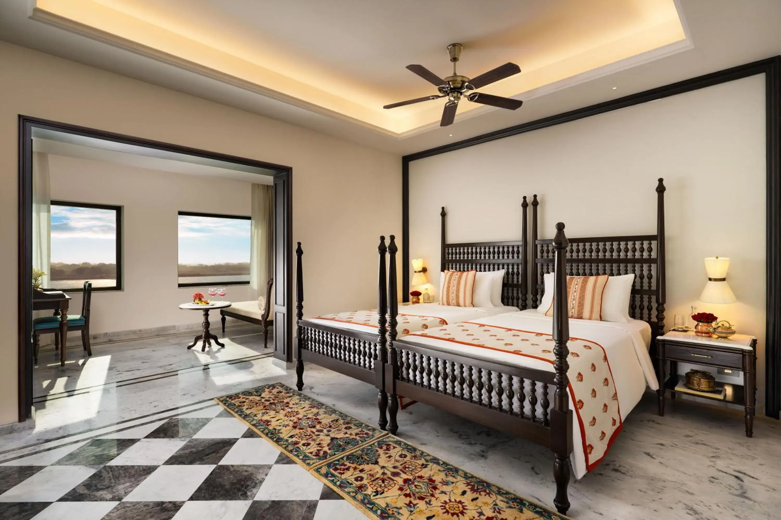 Deluxe Double or Twin Room in Avantika By The Ganges - IHCL SELEQTIONS Deluxe Double or Twin Room in Avantika By The Ganges - IHCL SELEQTIONS