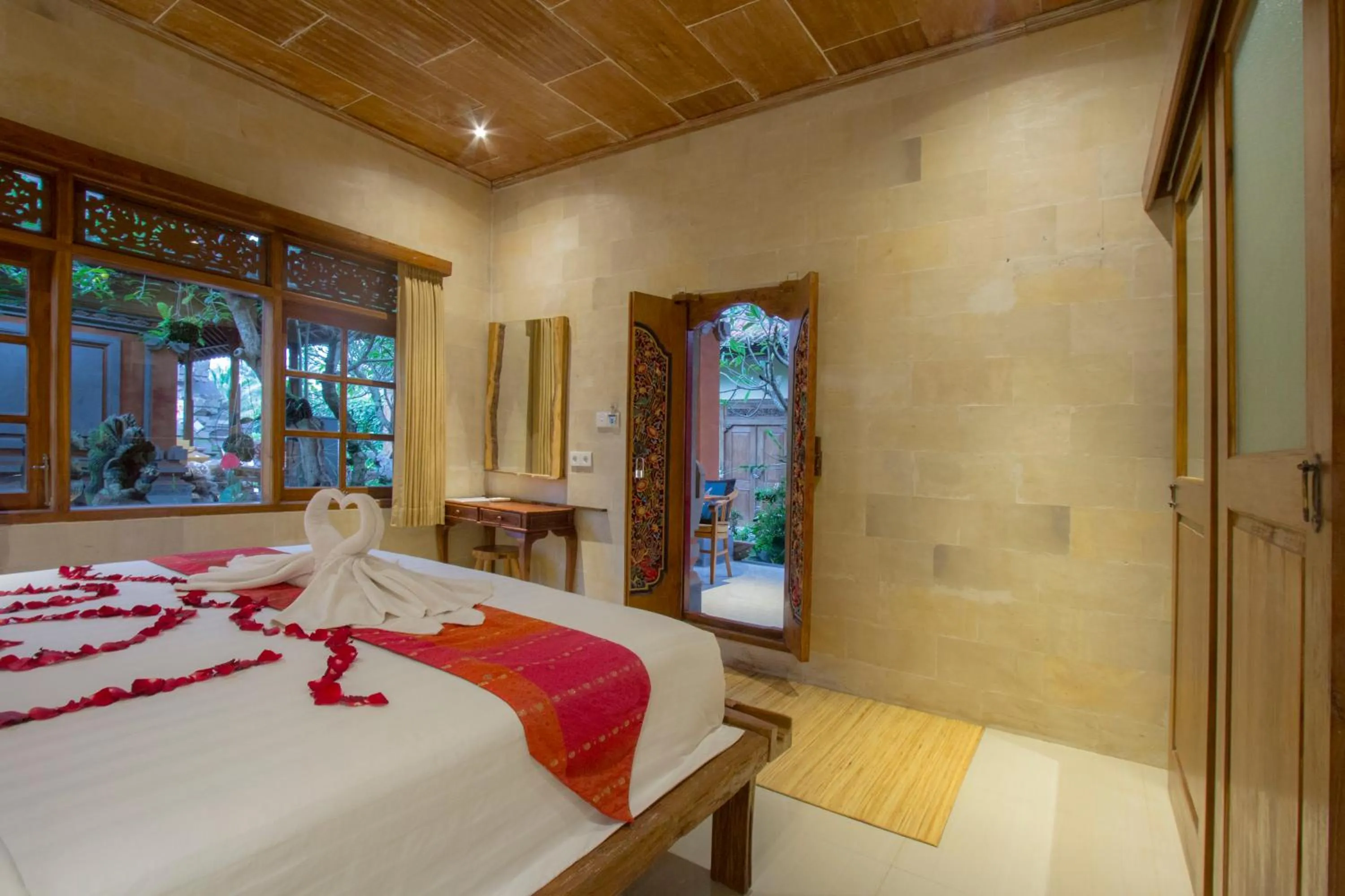 Bed in Pondok Prapen Guest House