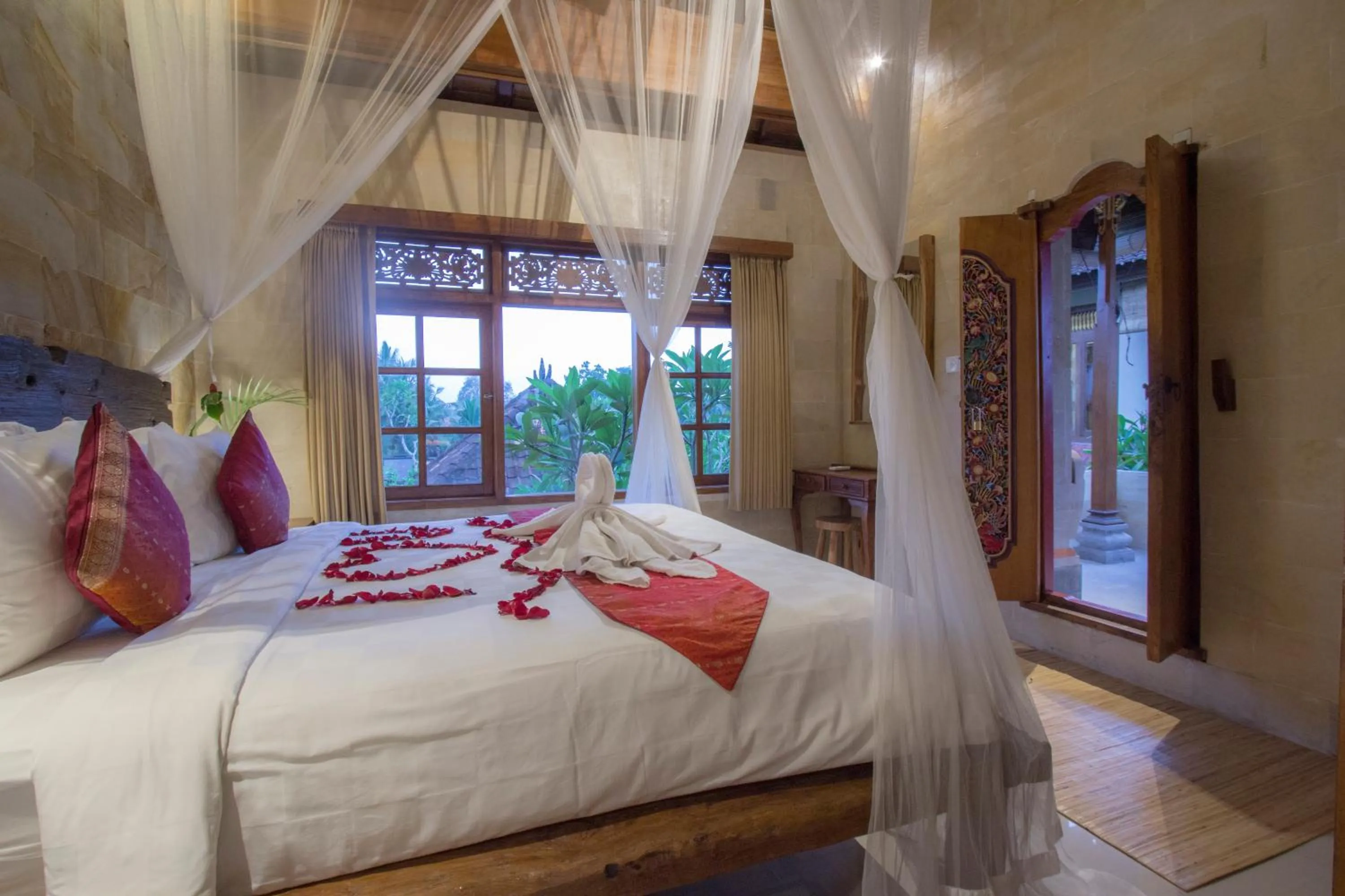 Bed in Pondok Prapen Guest House