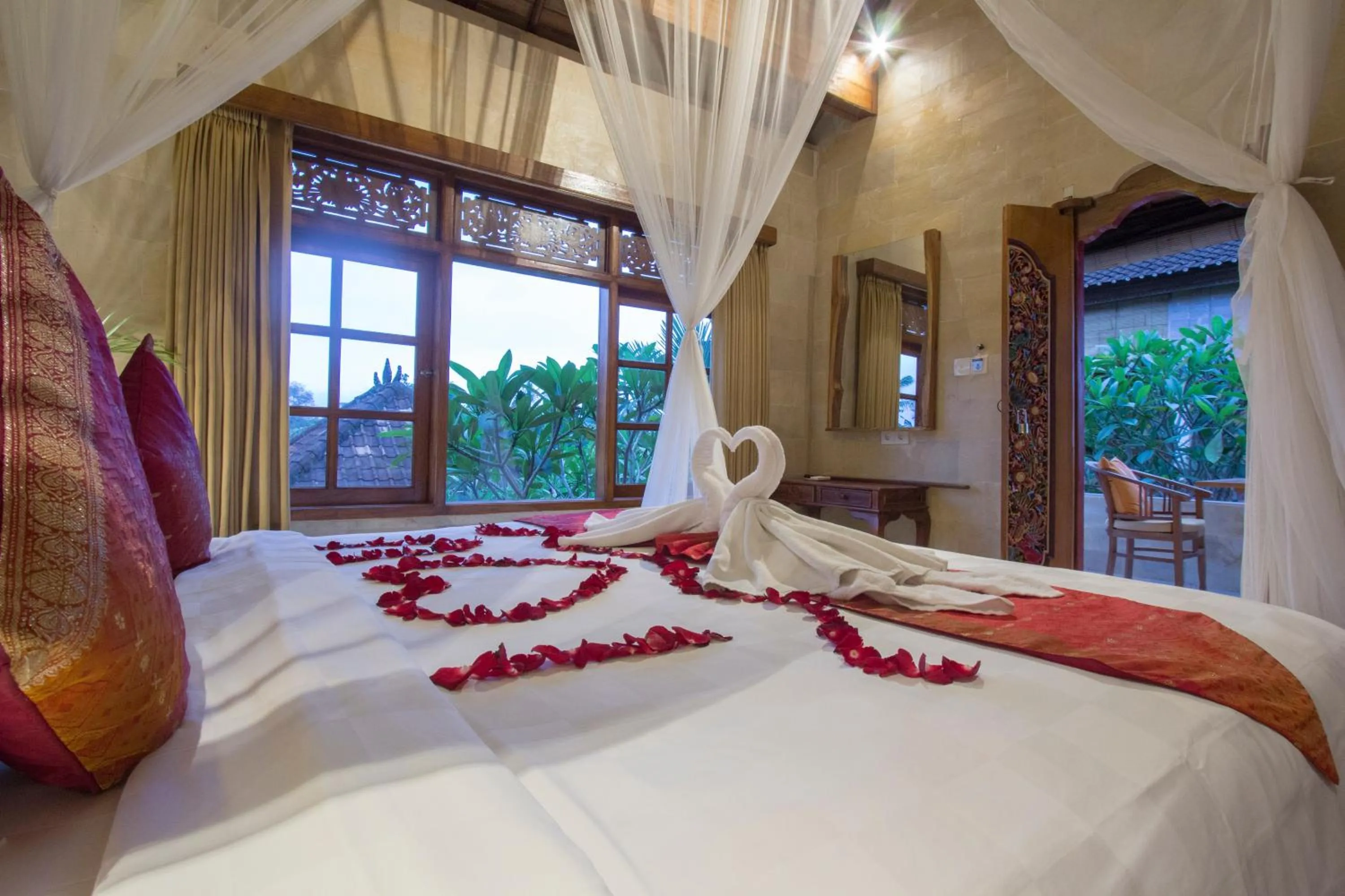 Bed in Pondok Prapen Guest House