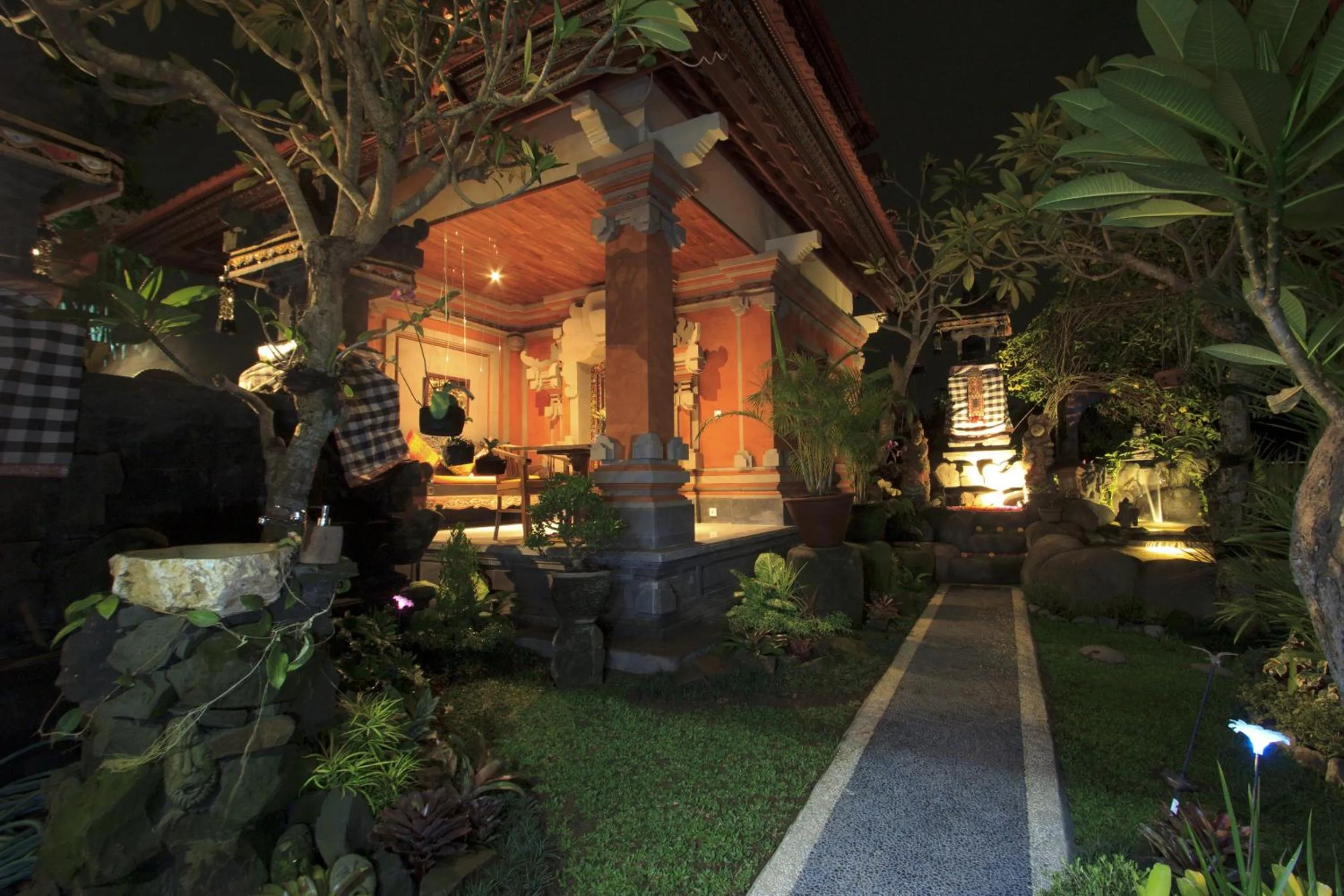 Decorative detail in Pondok Prapen Guest House