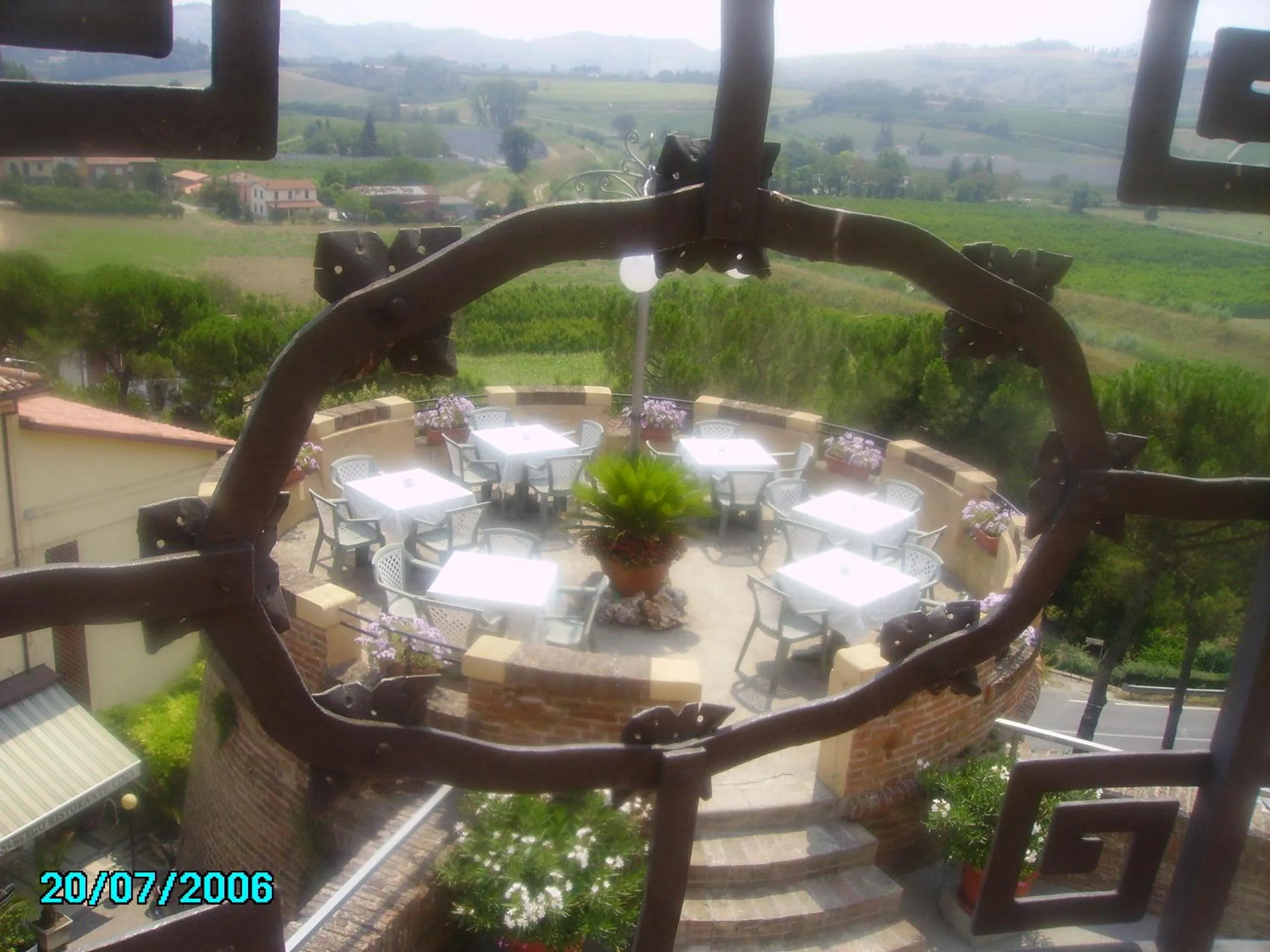 Patio in Hotel Antico Borgo