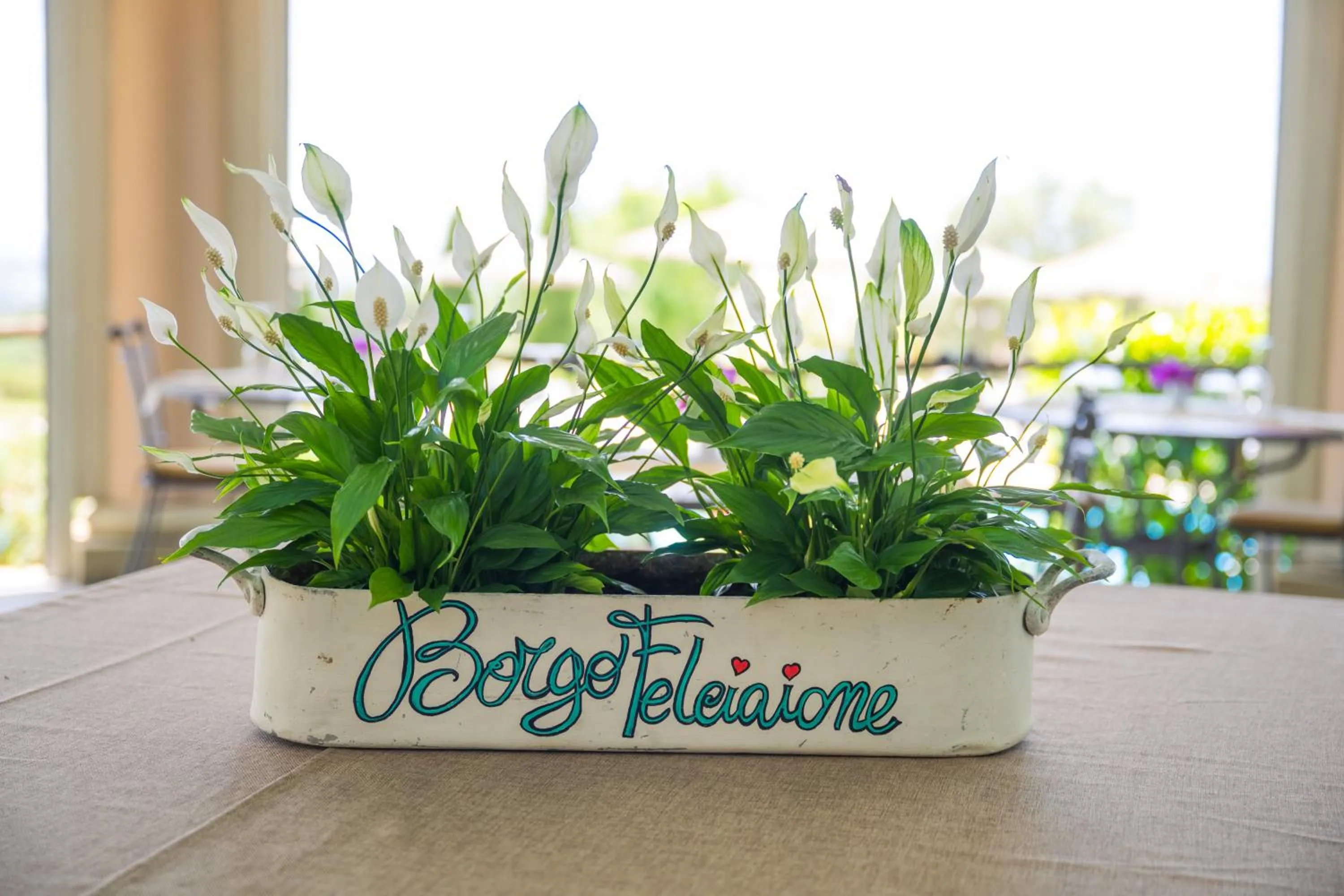 Decorative detail in Borgo Felciaione