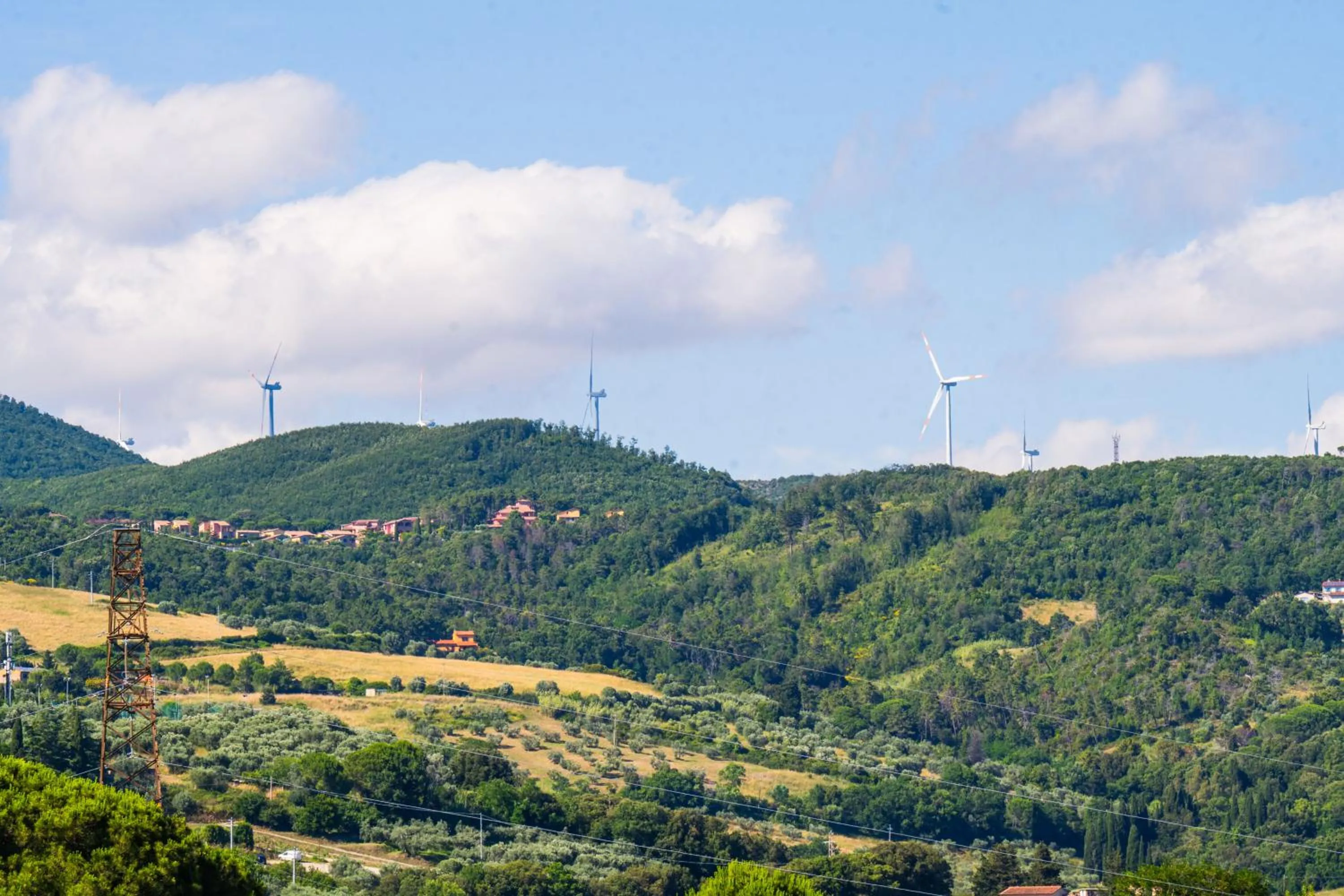 Natural landscape in Borgo Felciaione