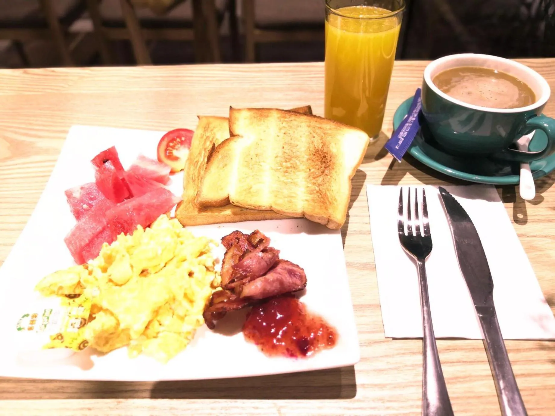 Food in Murphy Youth Hostel Guilin桂林北站莫非青年旅舍