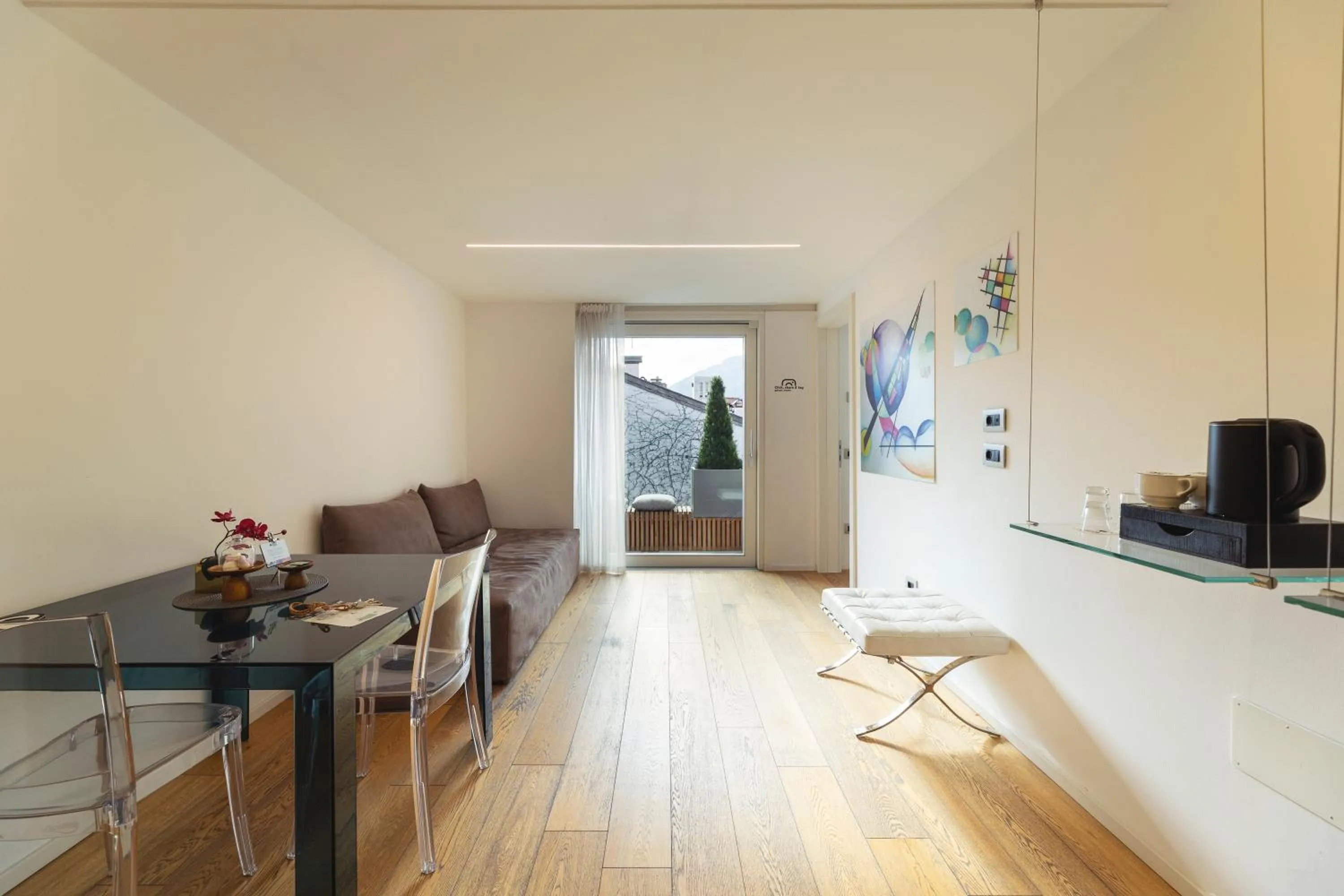 Living room in HEART OF TRENTO Loft & Rooms