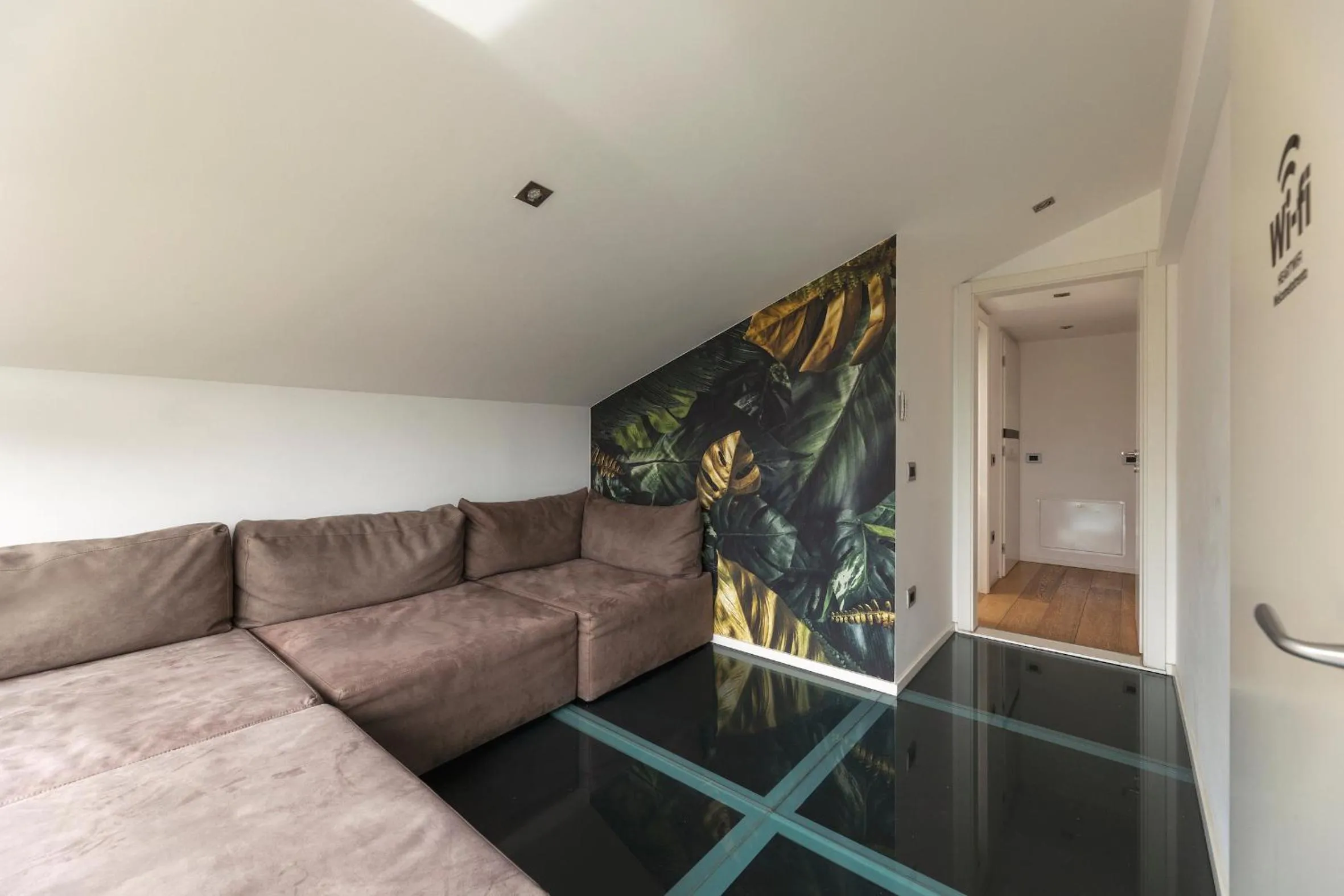 Living room in HEART OF TRENTO Loft & Rooms