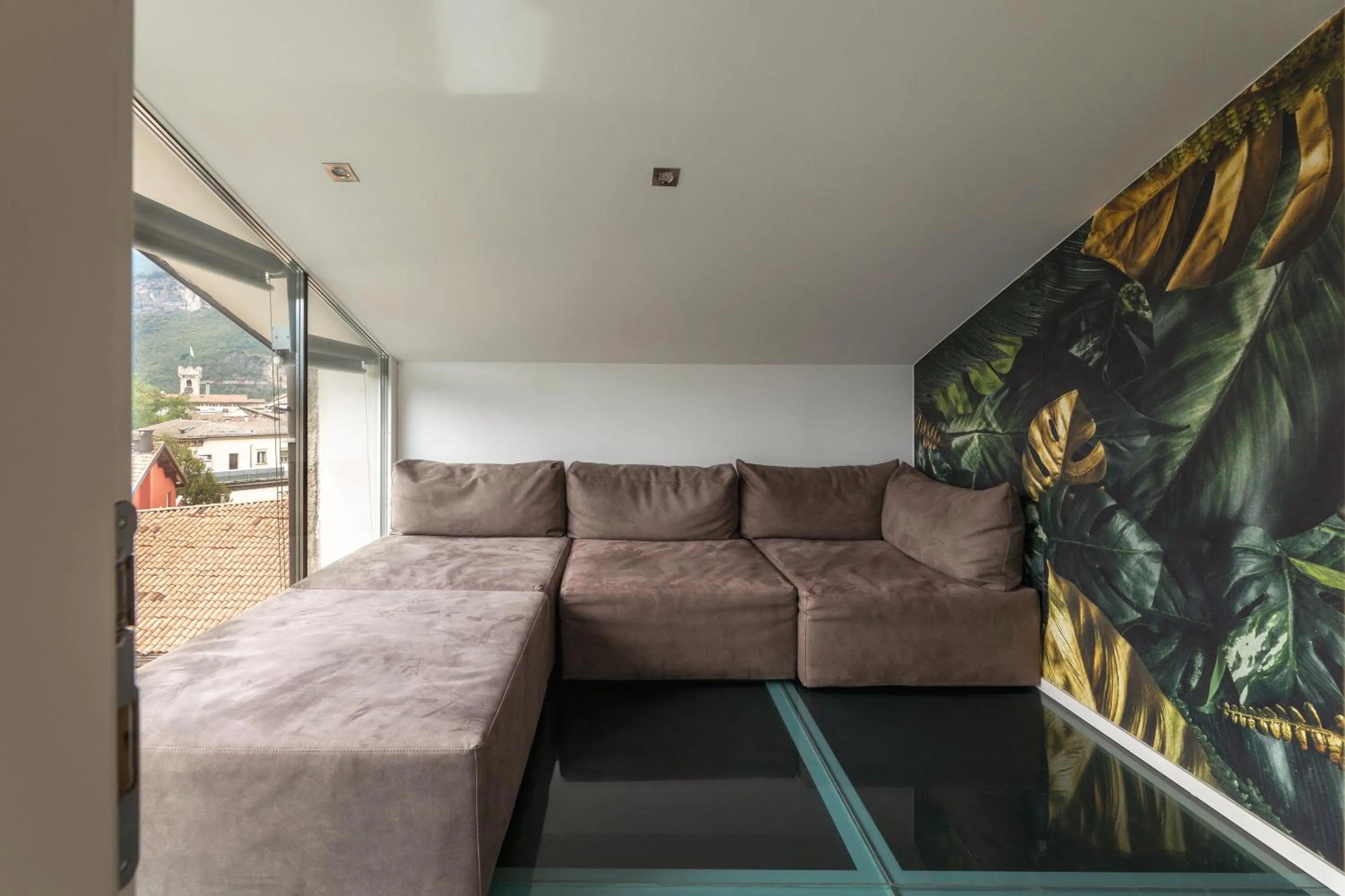 Living room in HEART OF TRENTO Loft & Rooms