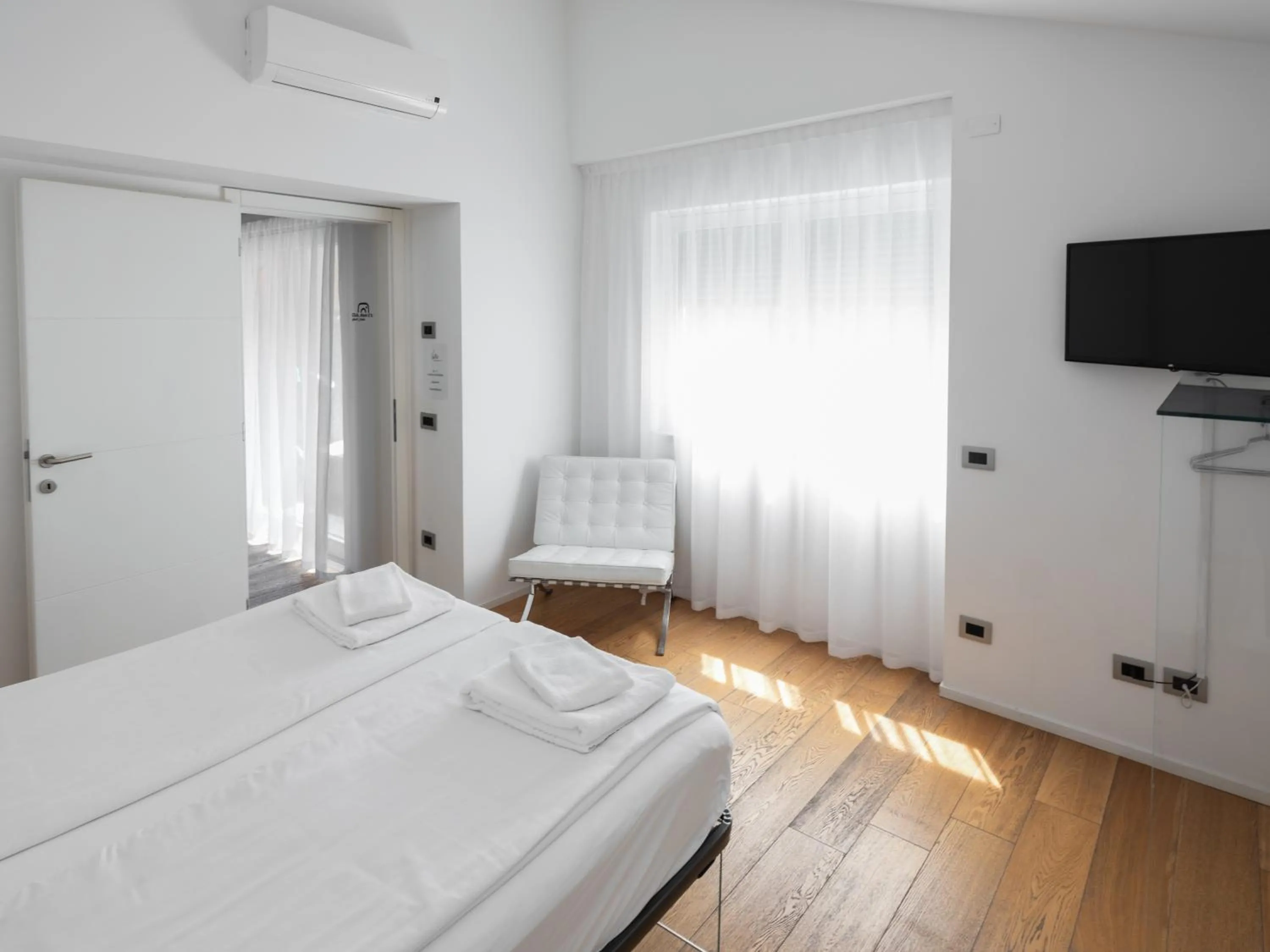 Bed in HEART OF TRENTO Loft & Rooms