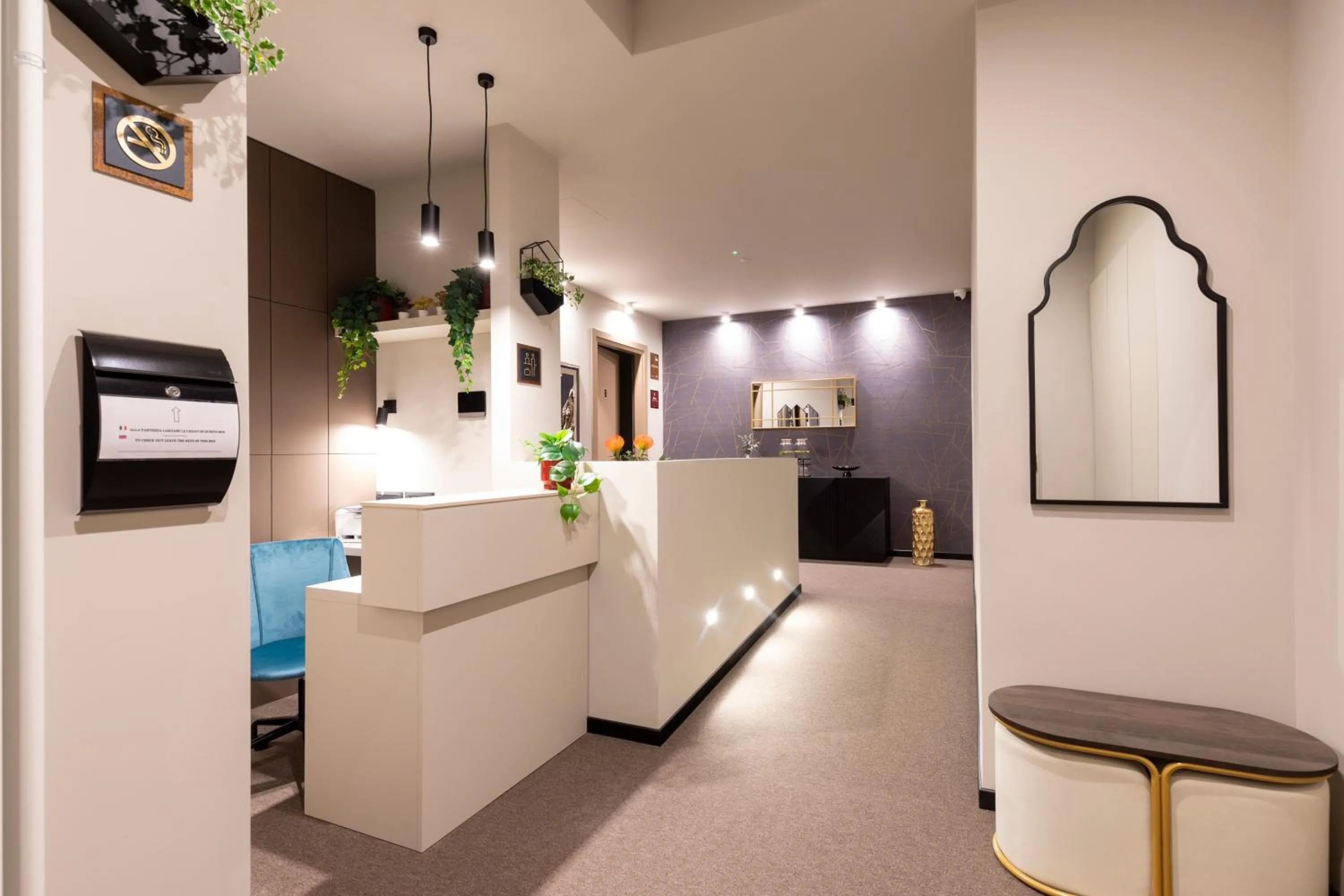 Lobby or reception in AH - Collezione Brera