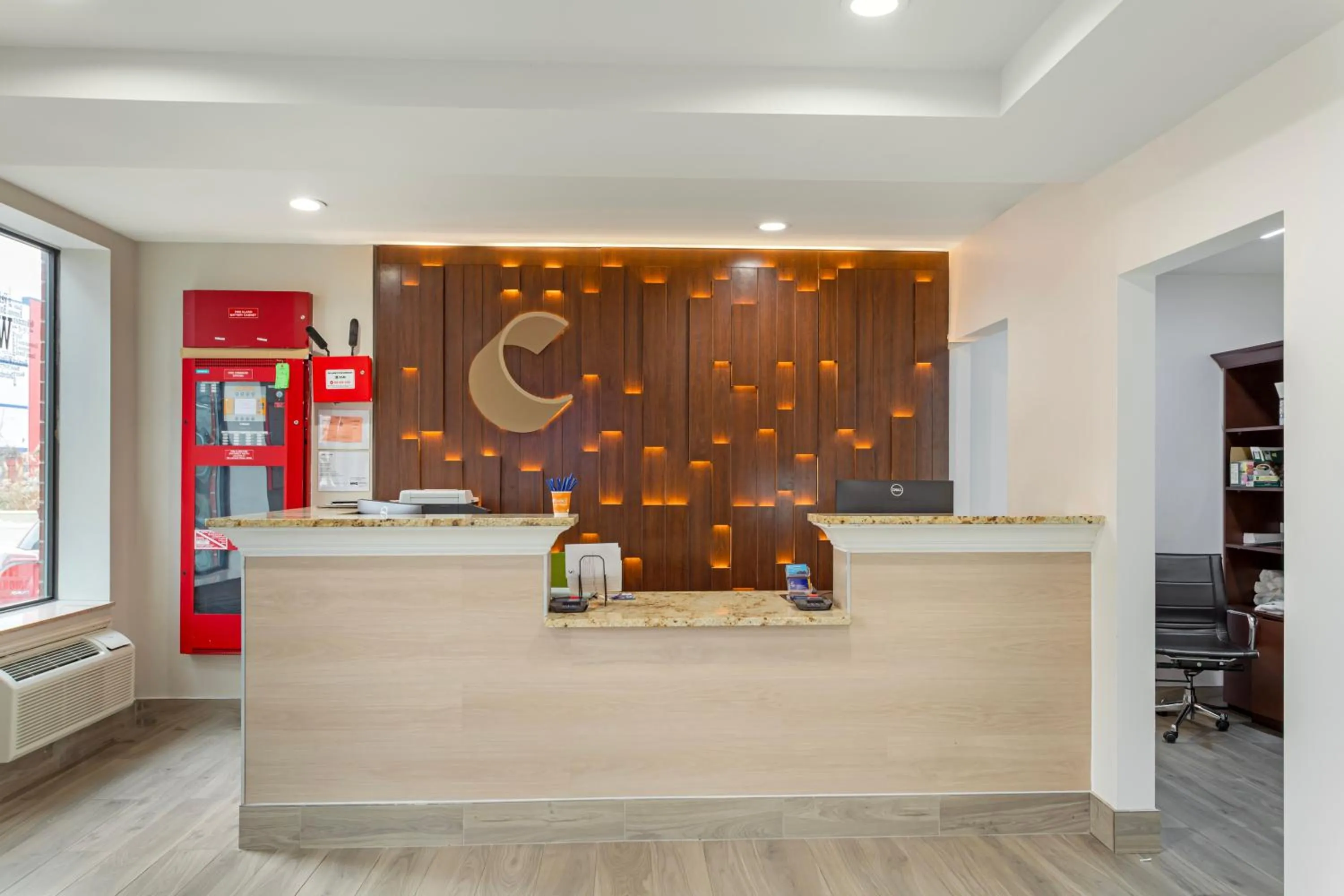 Lobby or reception in Comfort Inn