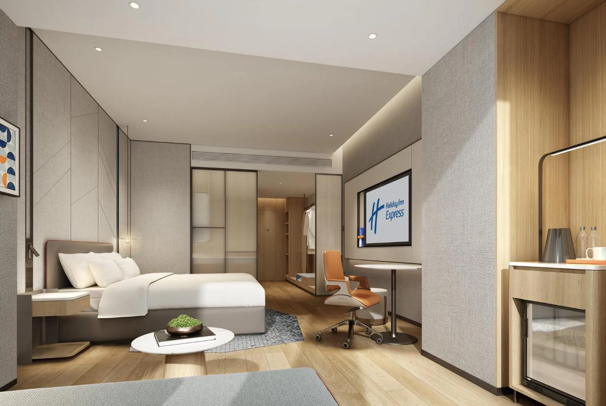 Photo of the whole room, Bed in Holiday Inn Express Zhangzhou Zhangpu by IHG