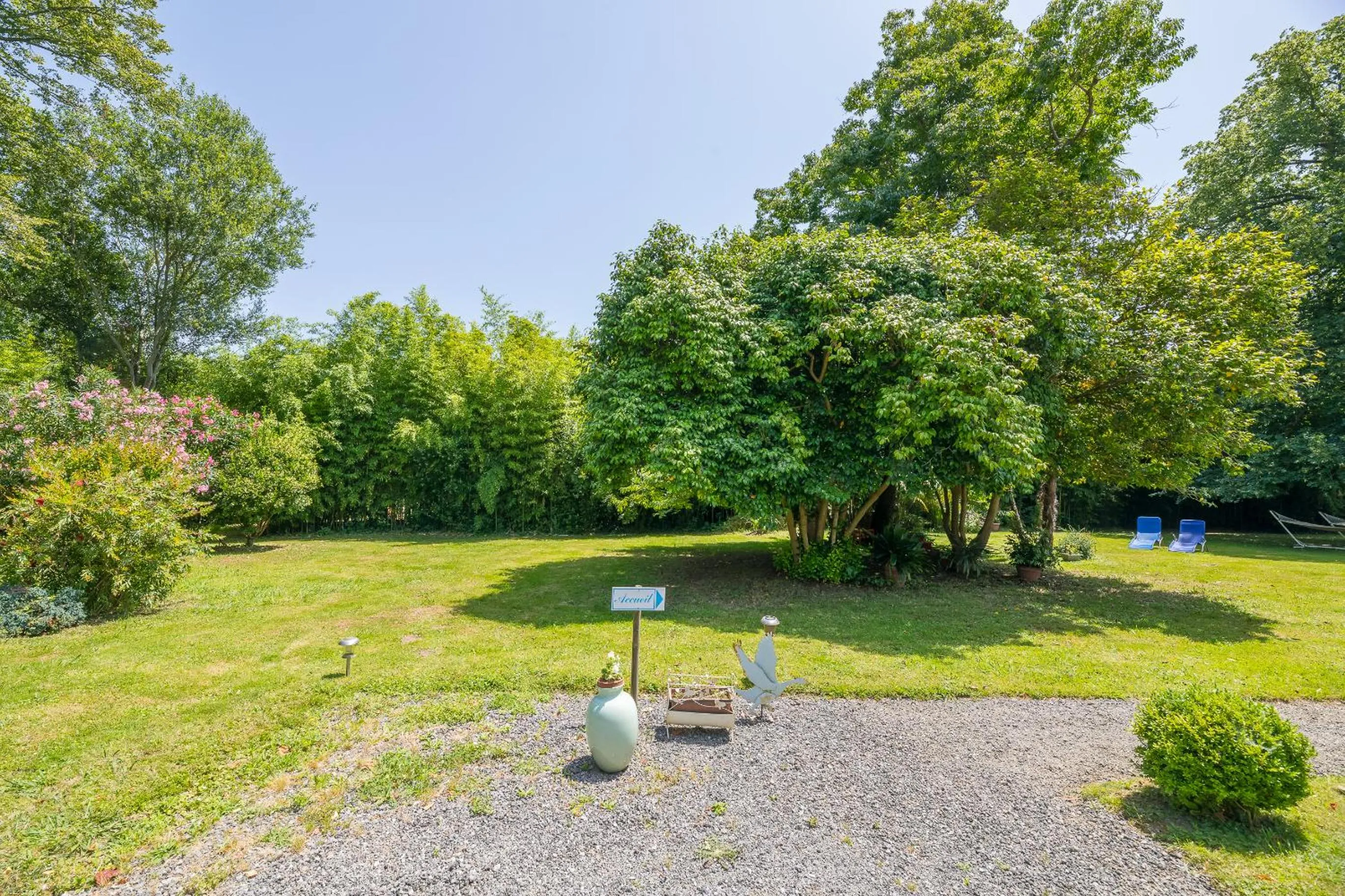 Garden in Appart'Hôtel Bellevue
