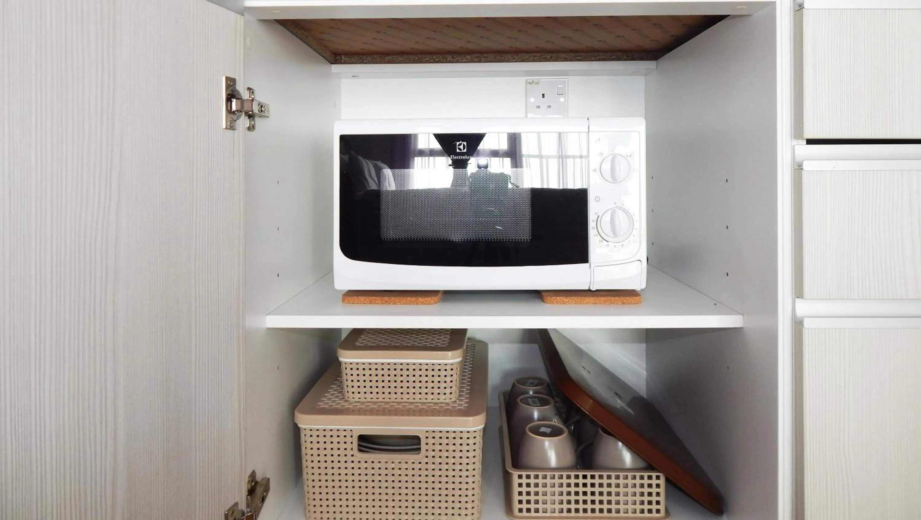 Kitchen or kitchenette in Wadi Iman Guesthouse @ i-City