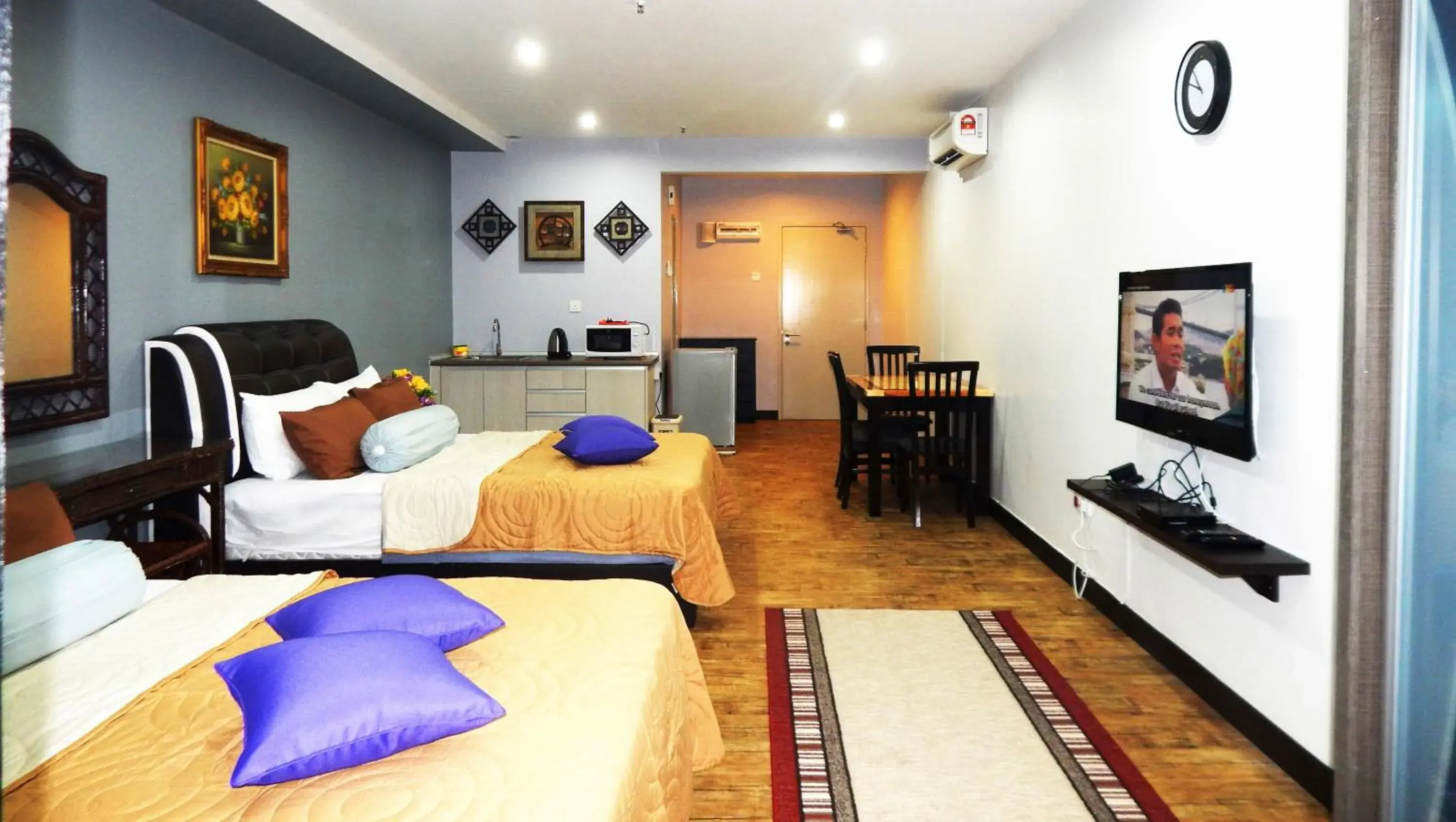 Bedroom, Seating Area in Wadi Iman Guesthouse @ i-City