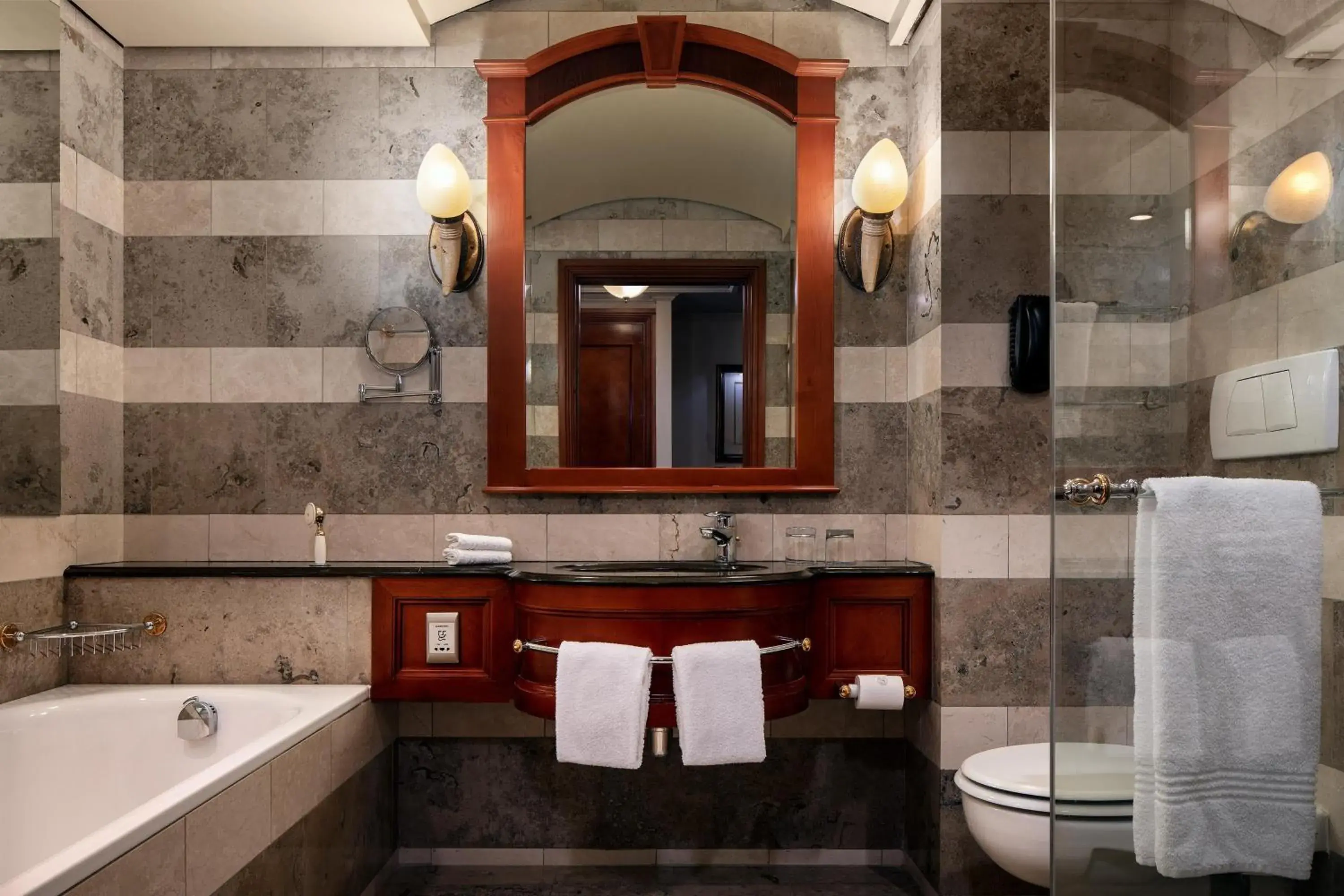 Bathroom in CT Hotel Bathroom in CT Hotel