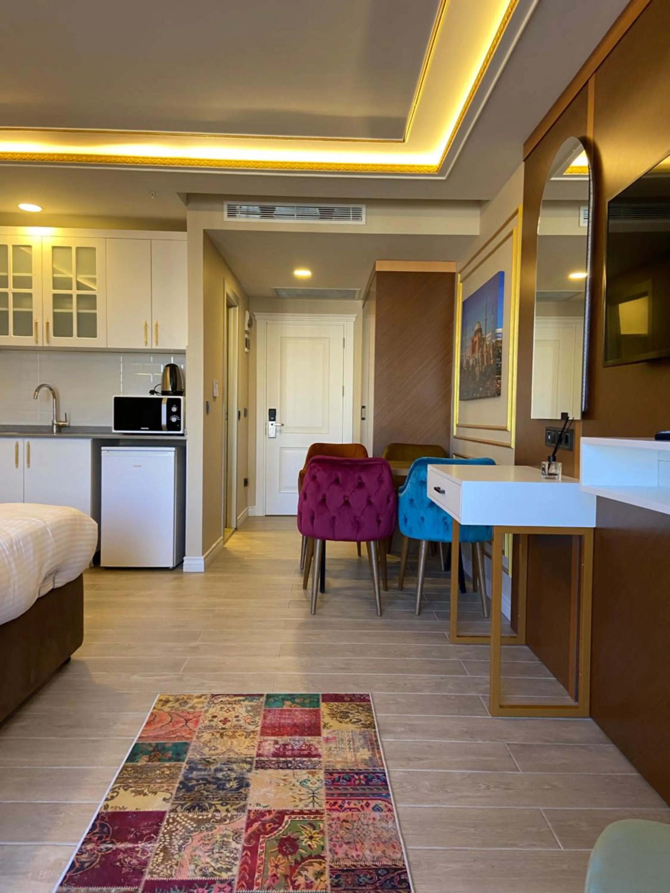 Bed in Istanbul Town Hotel