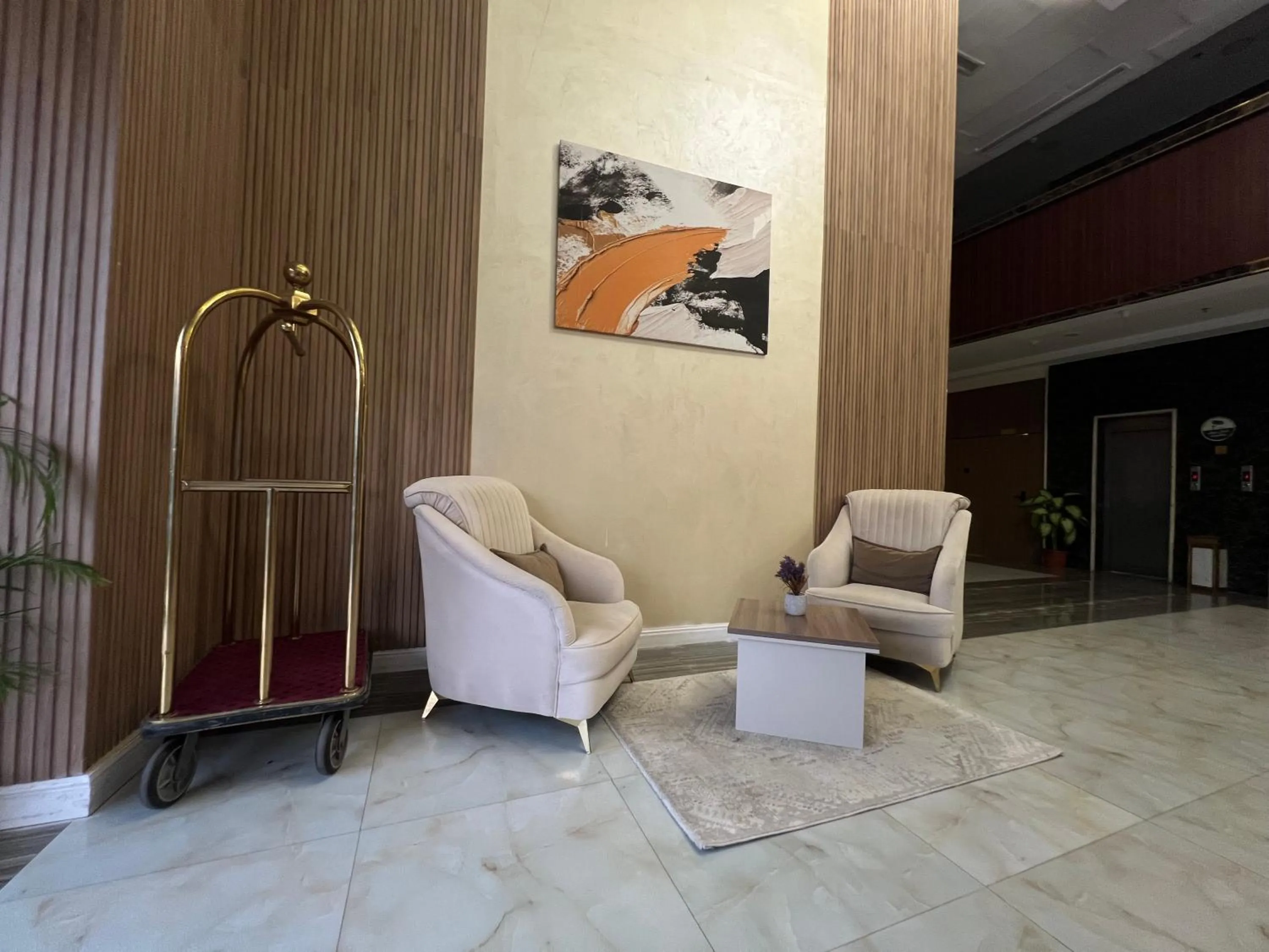 Seating area in Rose Star Hotel