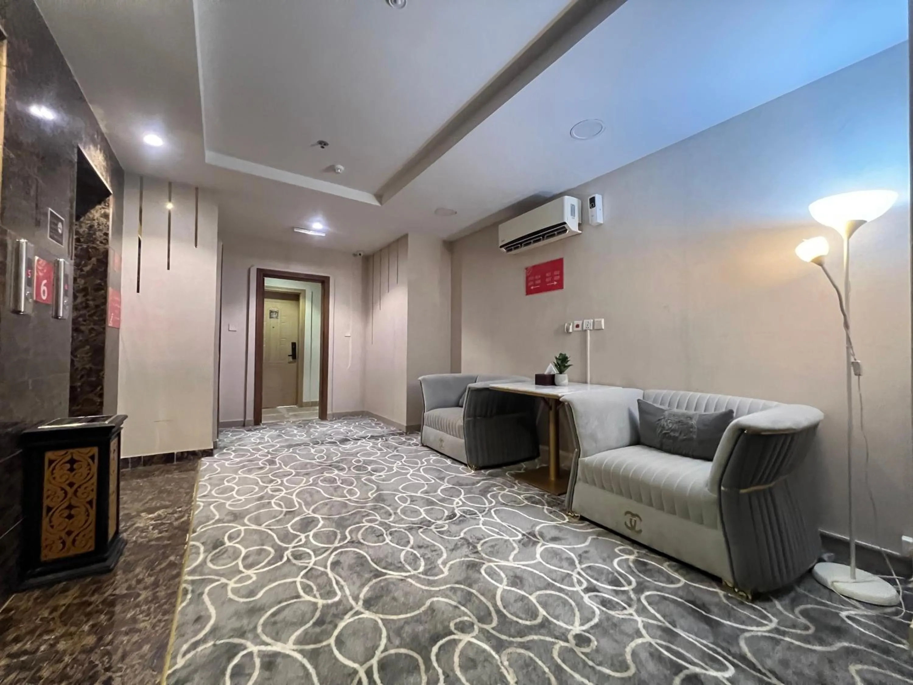 Seating area in Rose Star Hotel
