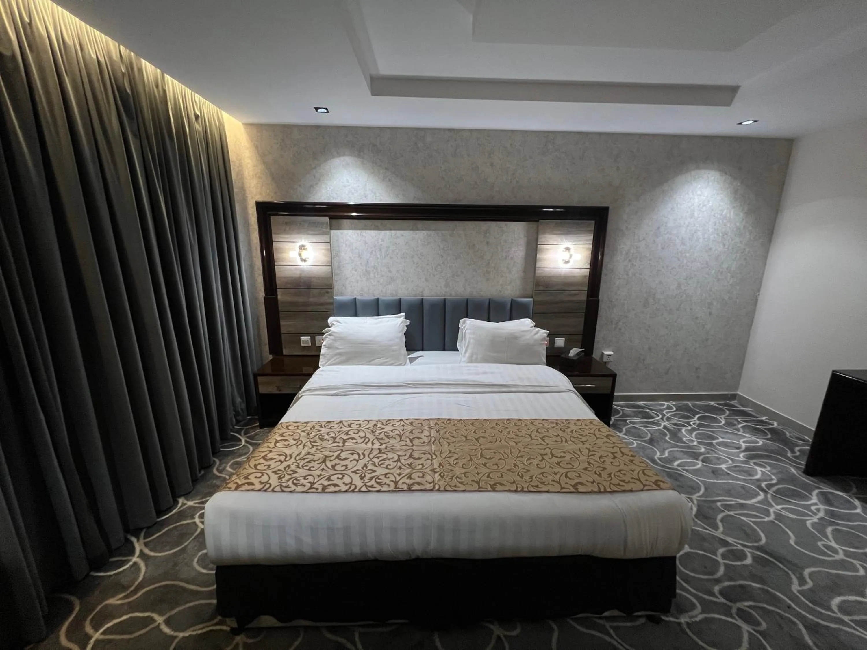 Photo of the whole room, Bed in Rose Star Hotel