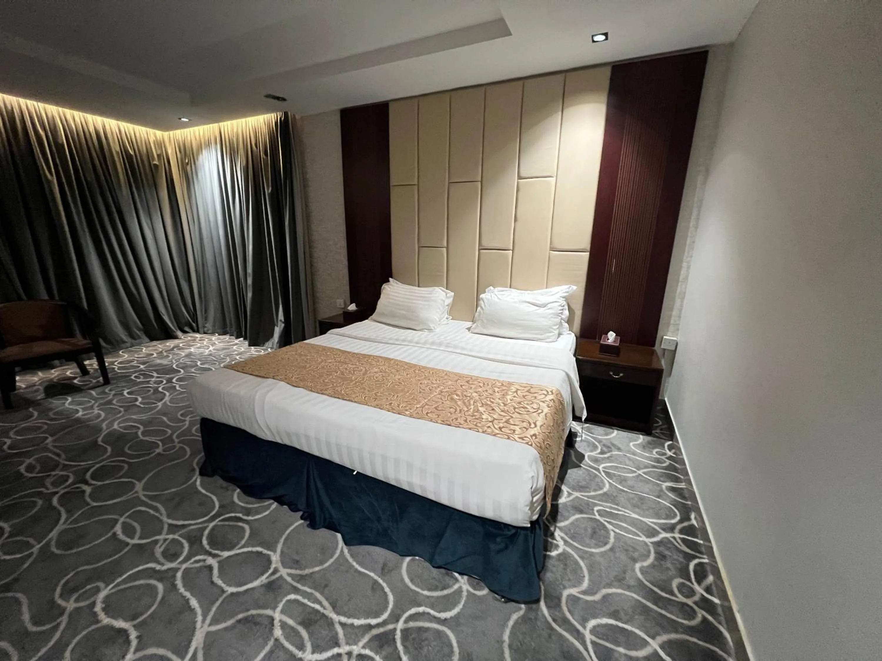 Bed in Rose Star Hotel
