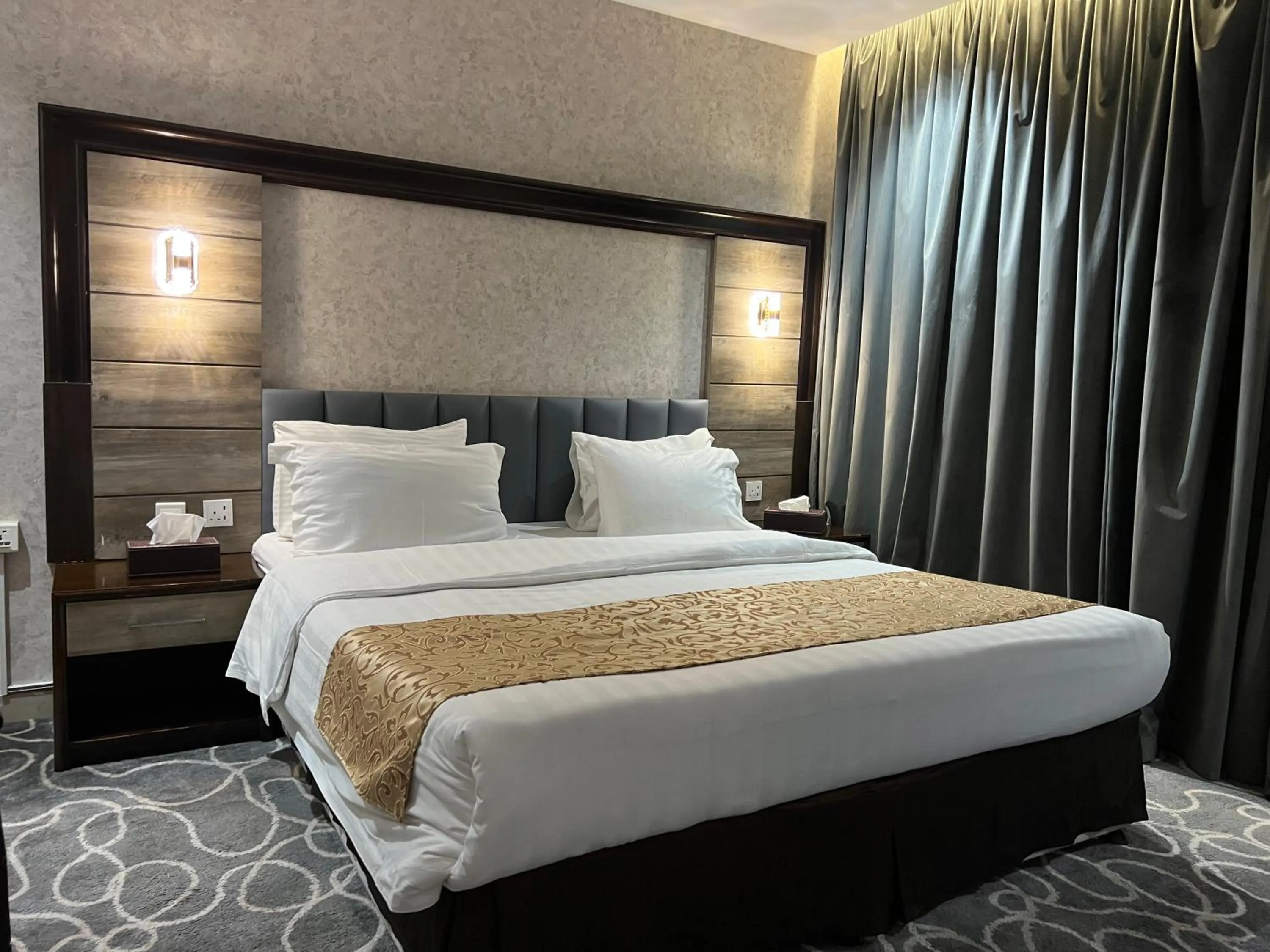 Bed in Rose Star Hotel