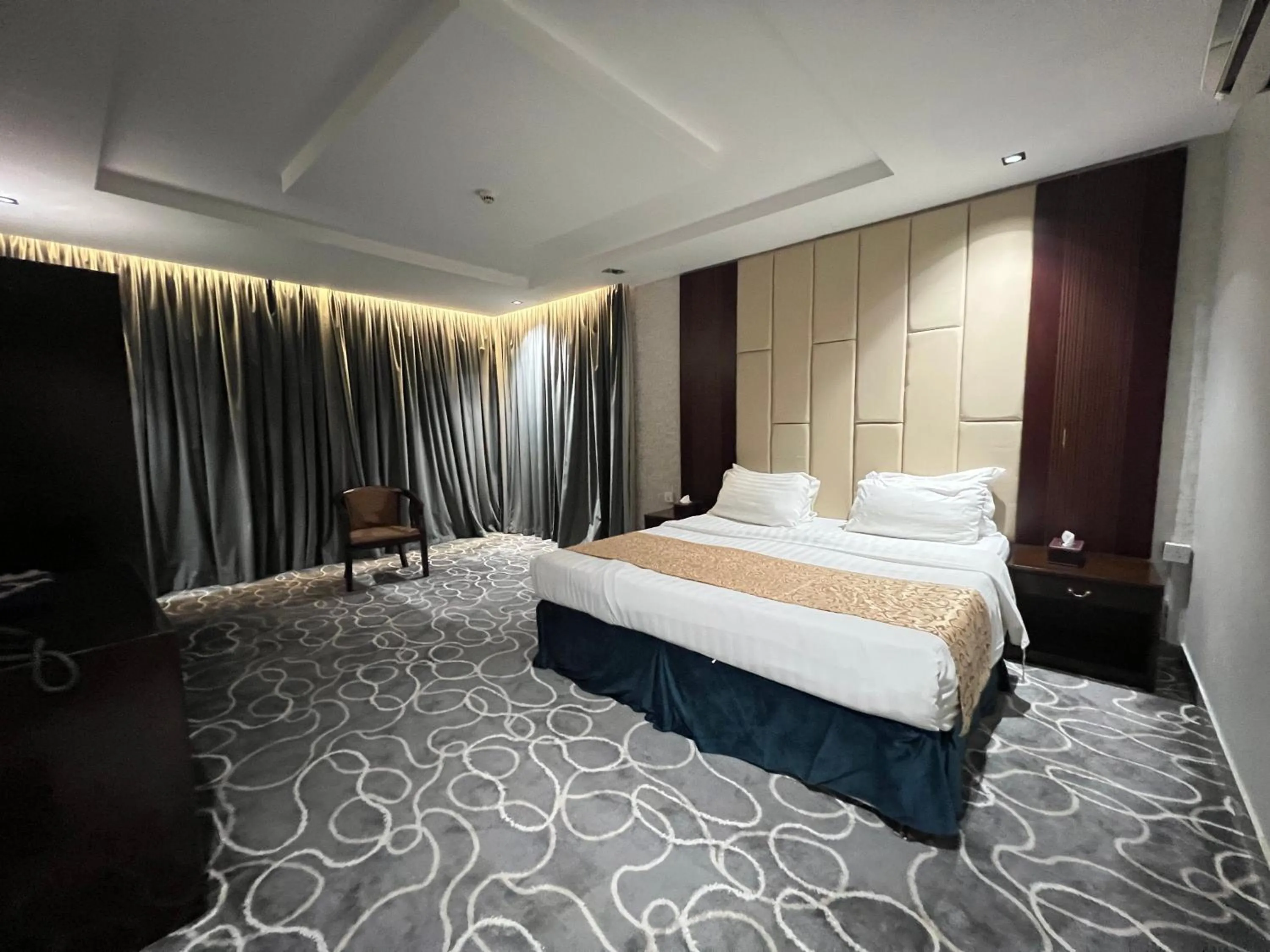 Bed in Rose Star Hotel