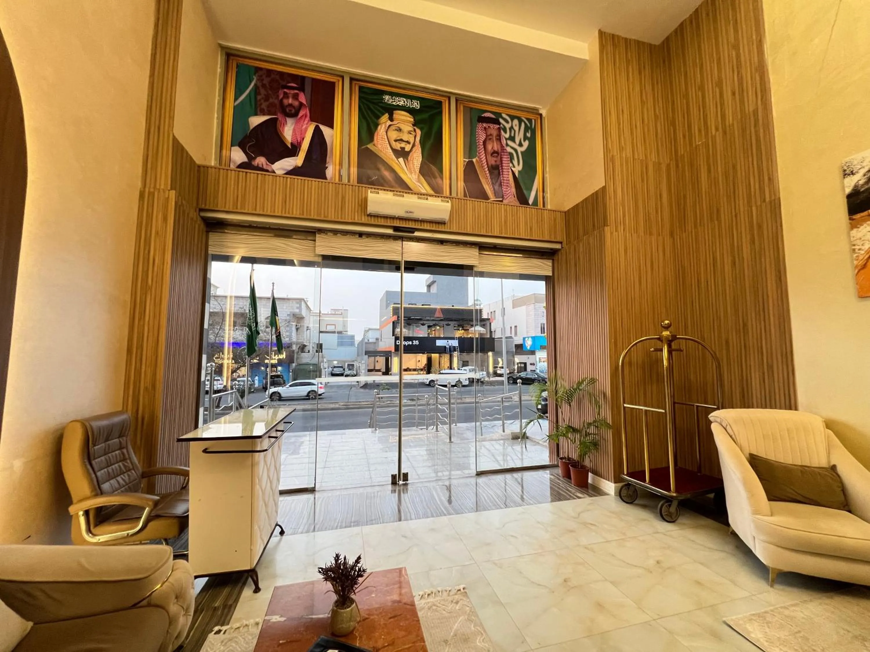 Seating area in Rose Star Hotel