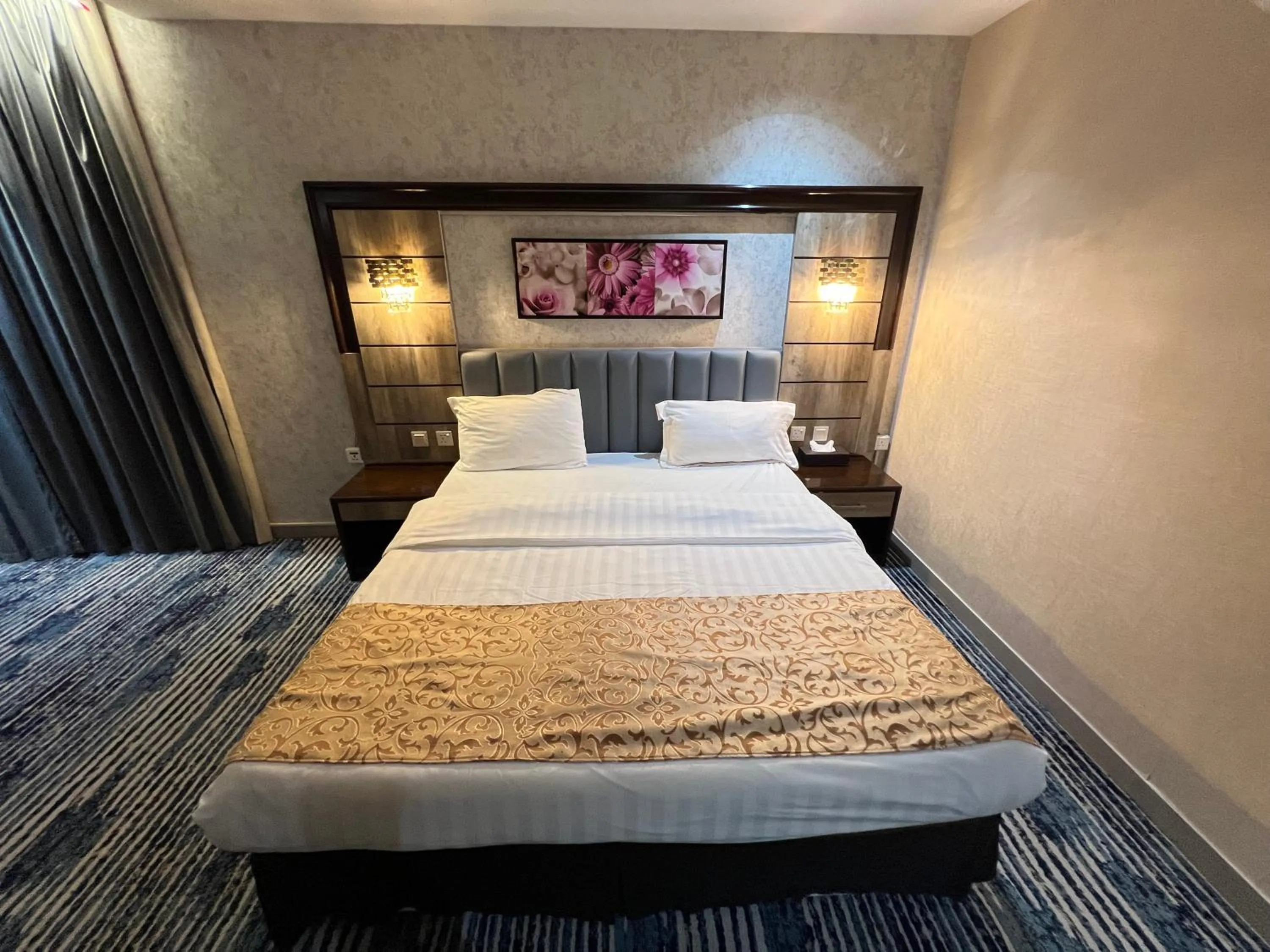 Bed in Rose Star Hotel