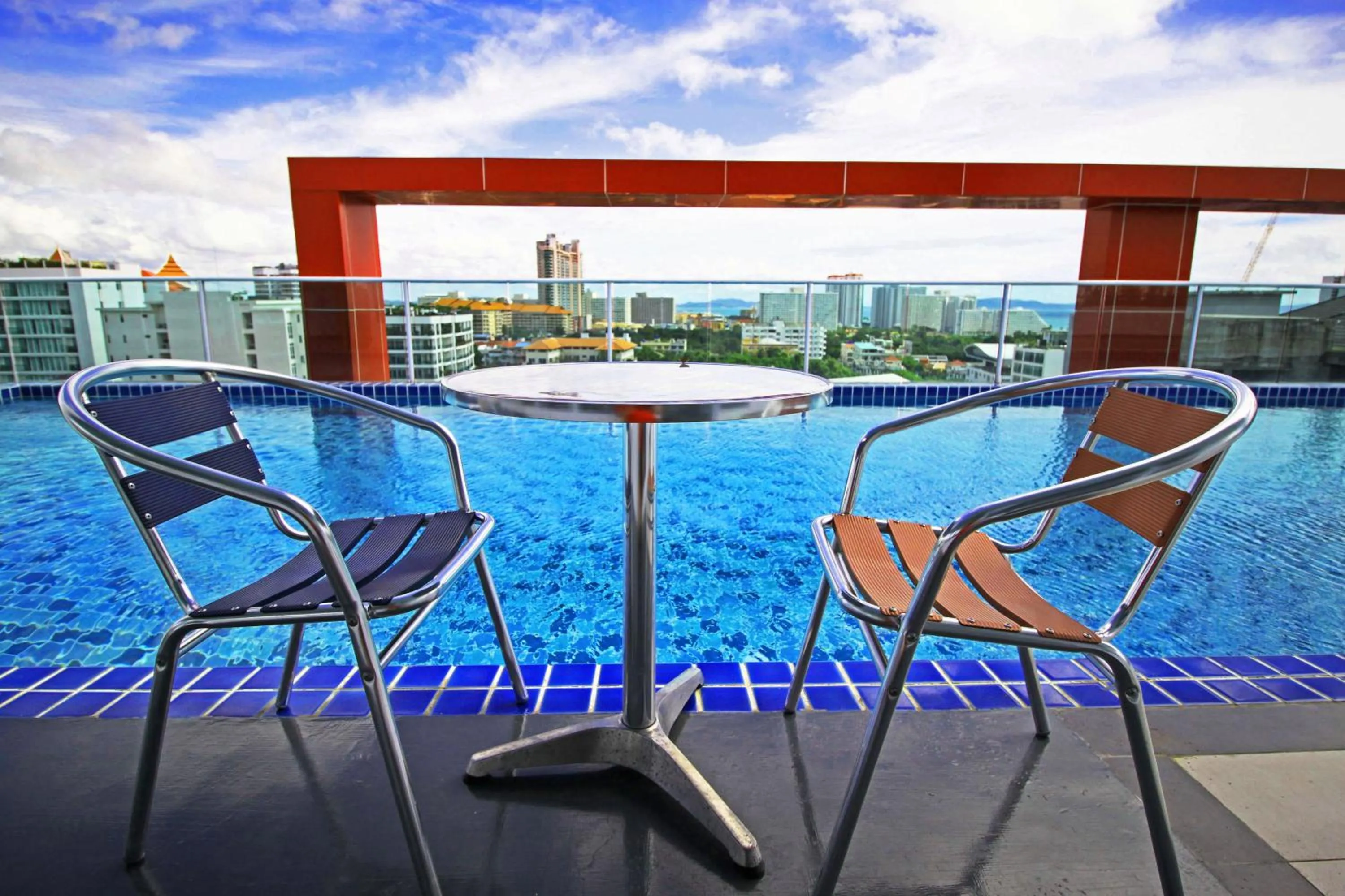 Swimming pool in Art On The Hill by Pattaya Sunny Rentals