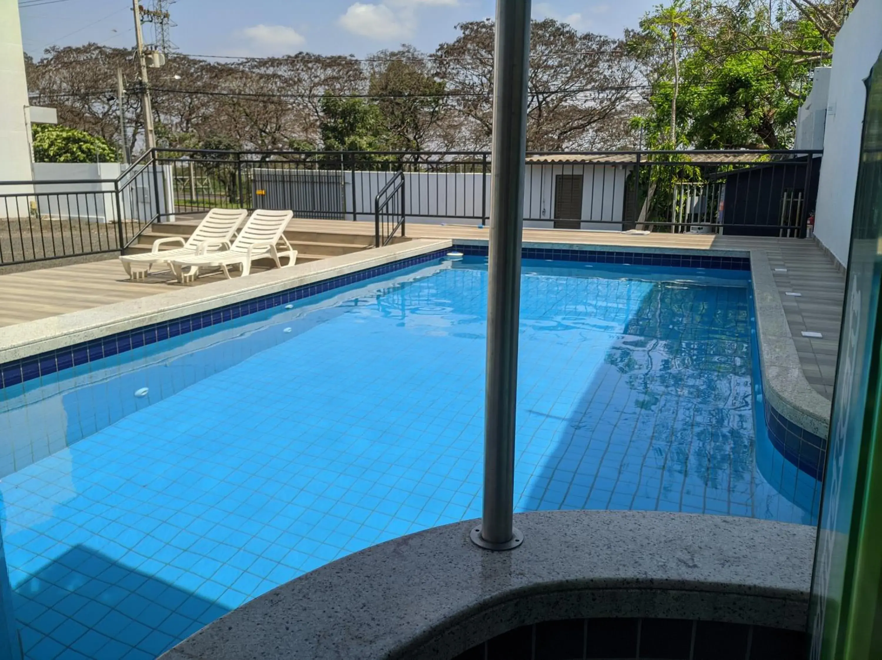 Pool view in Rede Andrade Biton Pool view in Rede Andrade Biton
