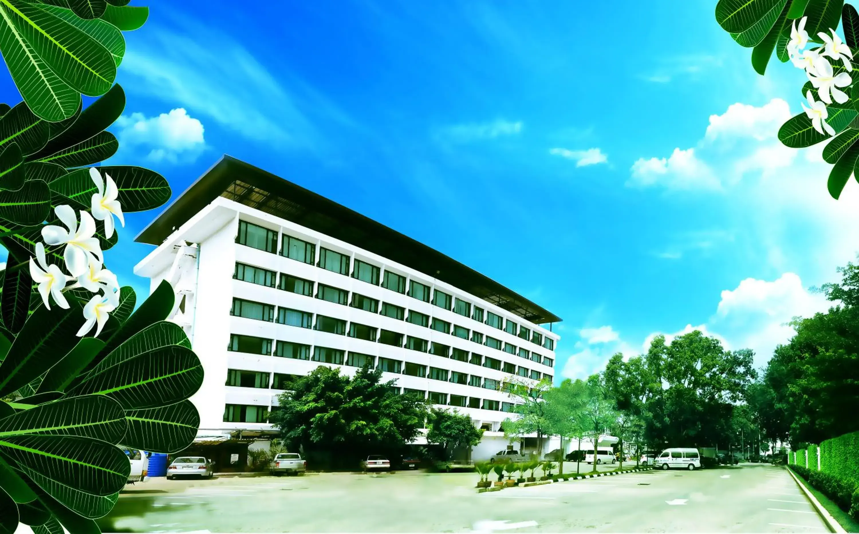 Property building in Khon Kaen Hotel Property building in Khon Kaen Hotel