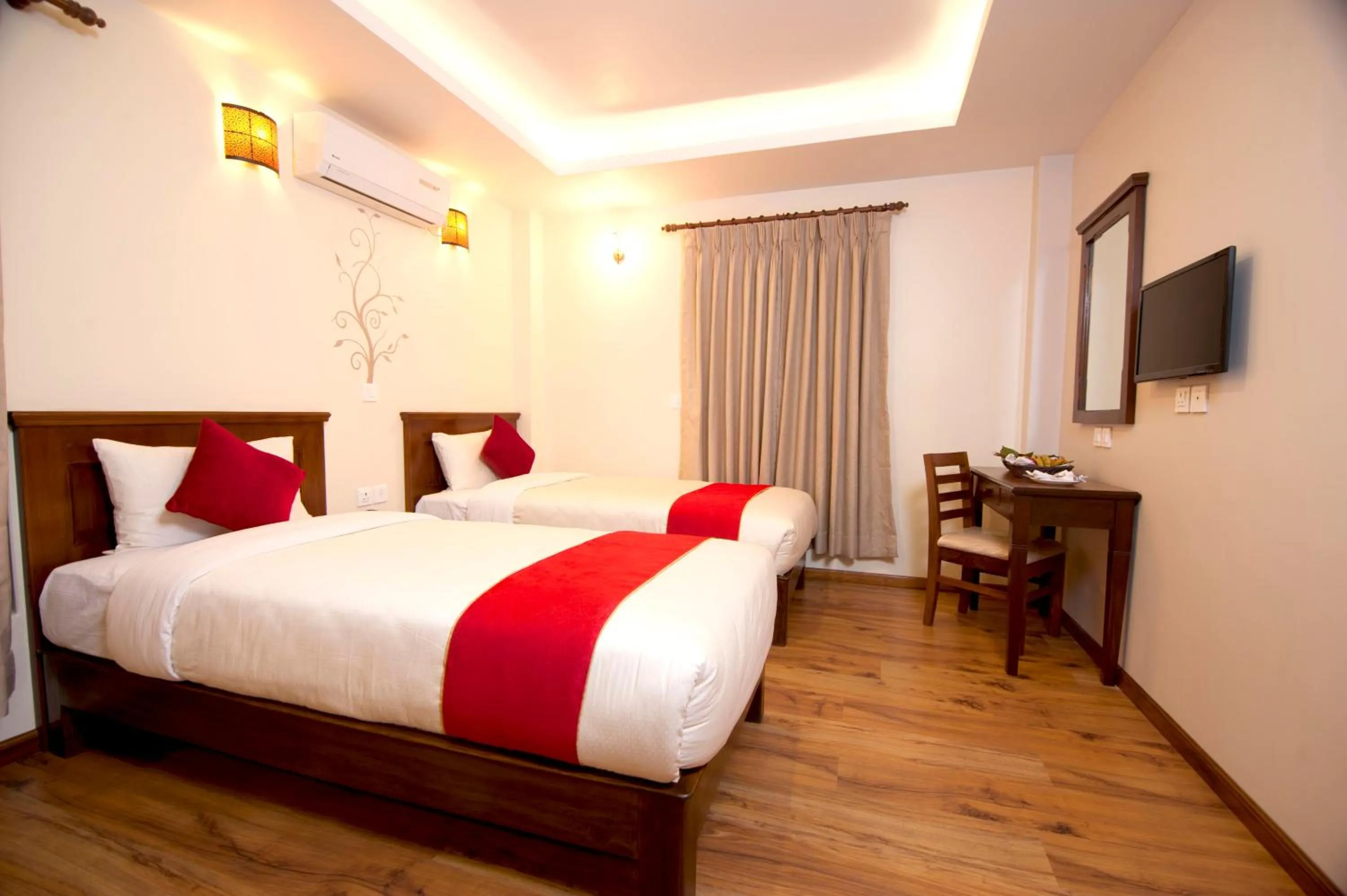 Bed in Hotel Utsab Himalaya