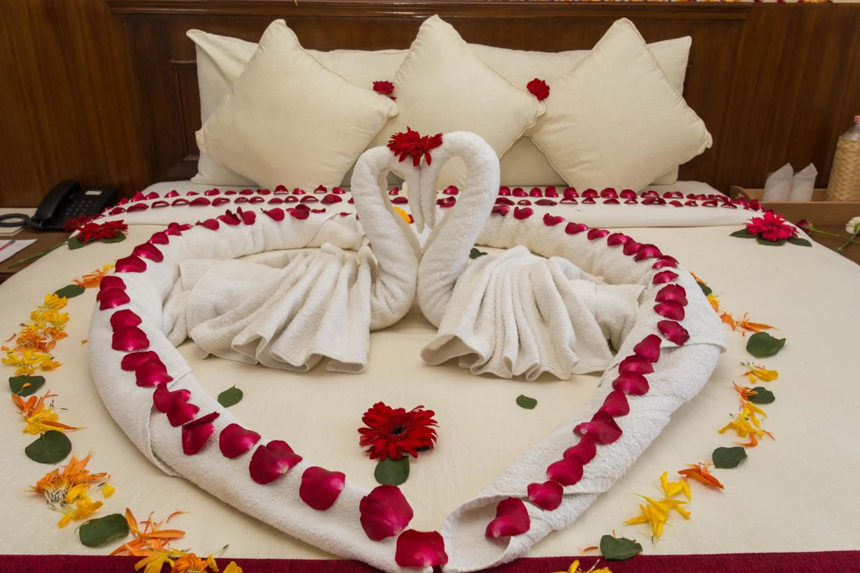 Bed in Hotel Utsab Himalaya