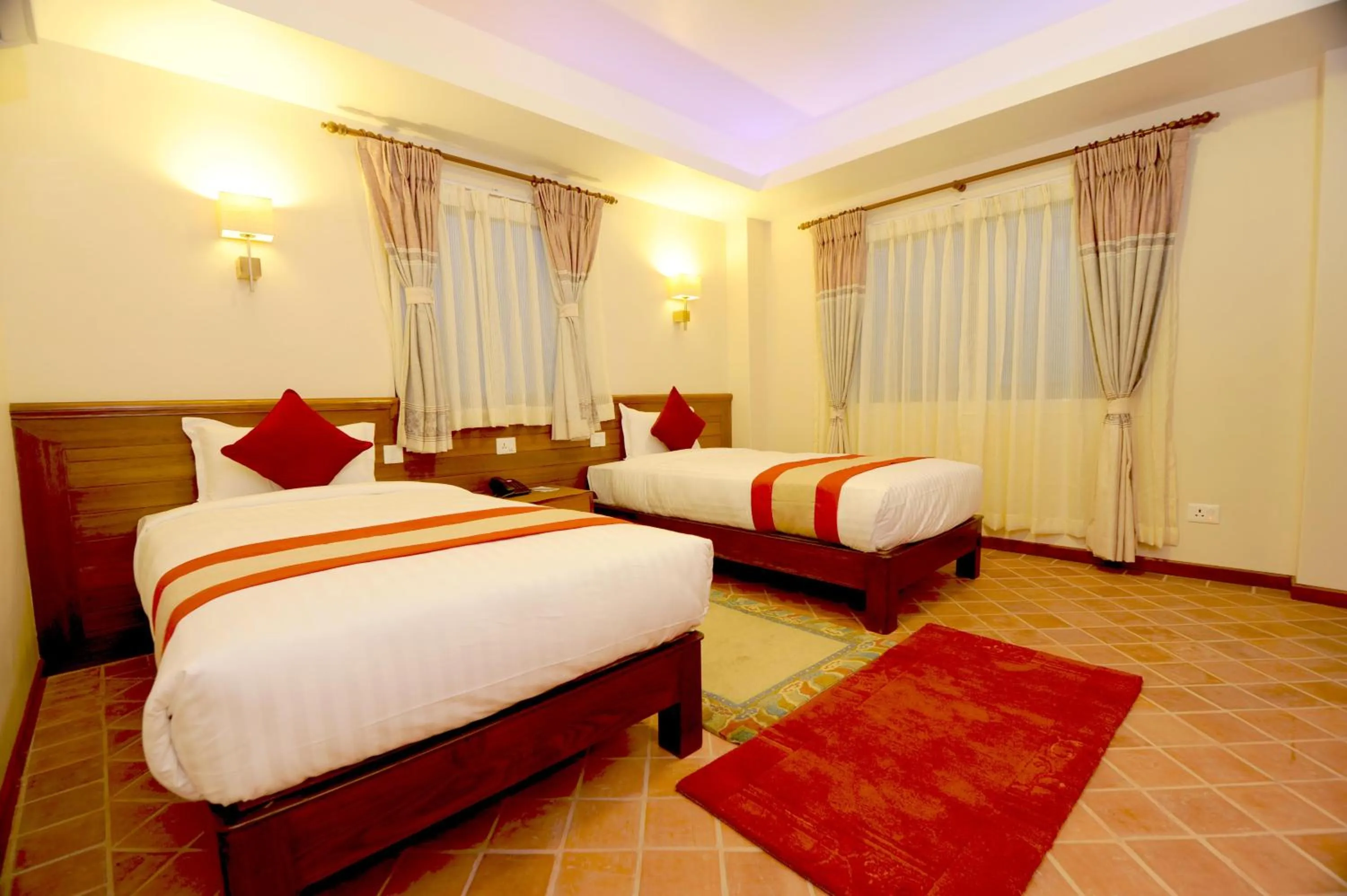 Photo of the whole room, Bed in Hotel Utsab Himalaya