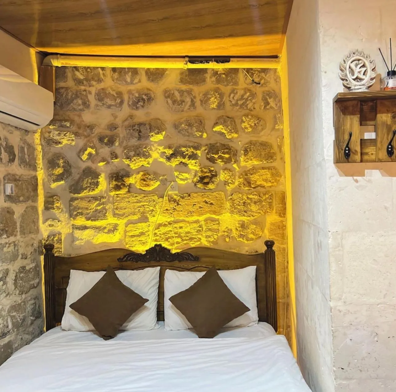 Bed in Kasr-ı Han Konağı Otel
