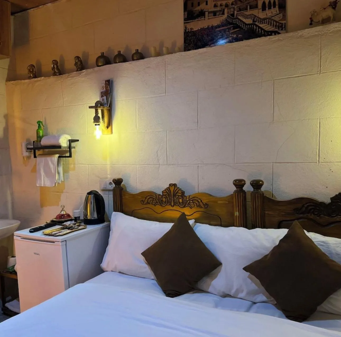 Bed in Kasr-ı Han Konağı Otel