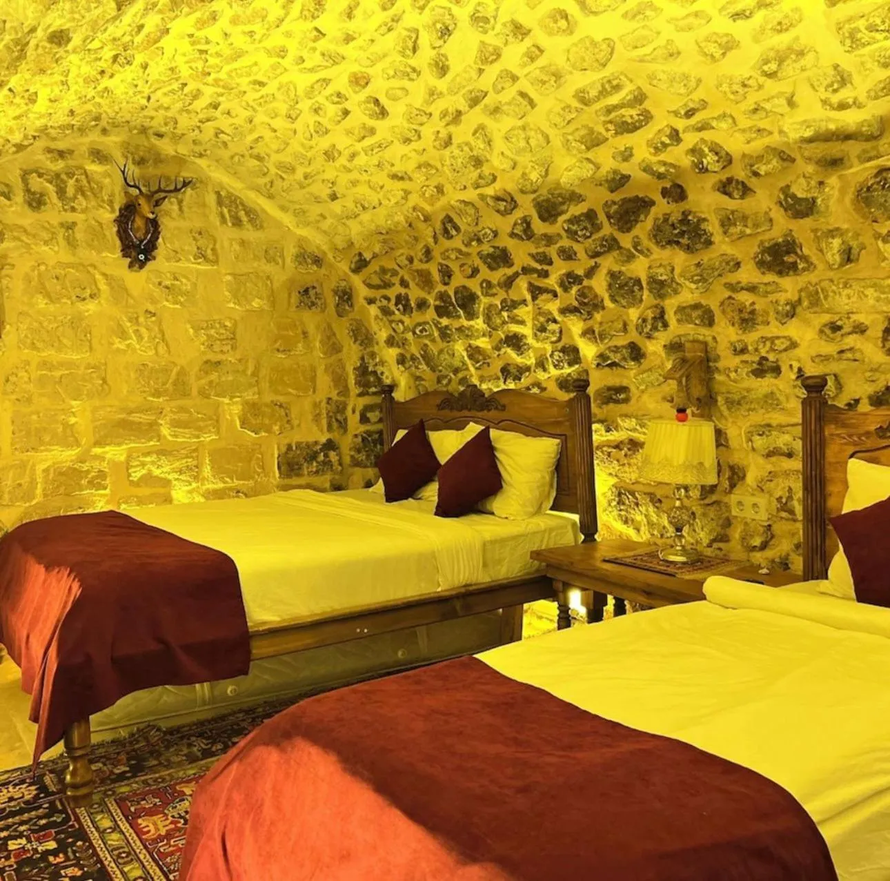 Bed in Kasr-ı Han Konağı Otel