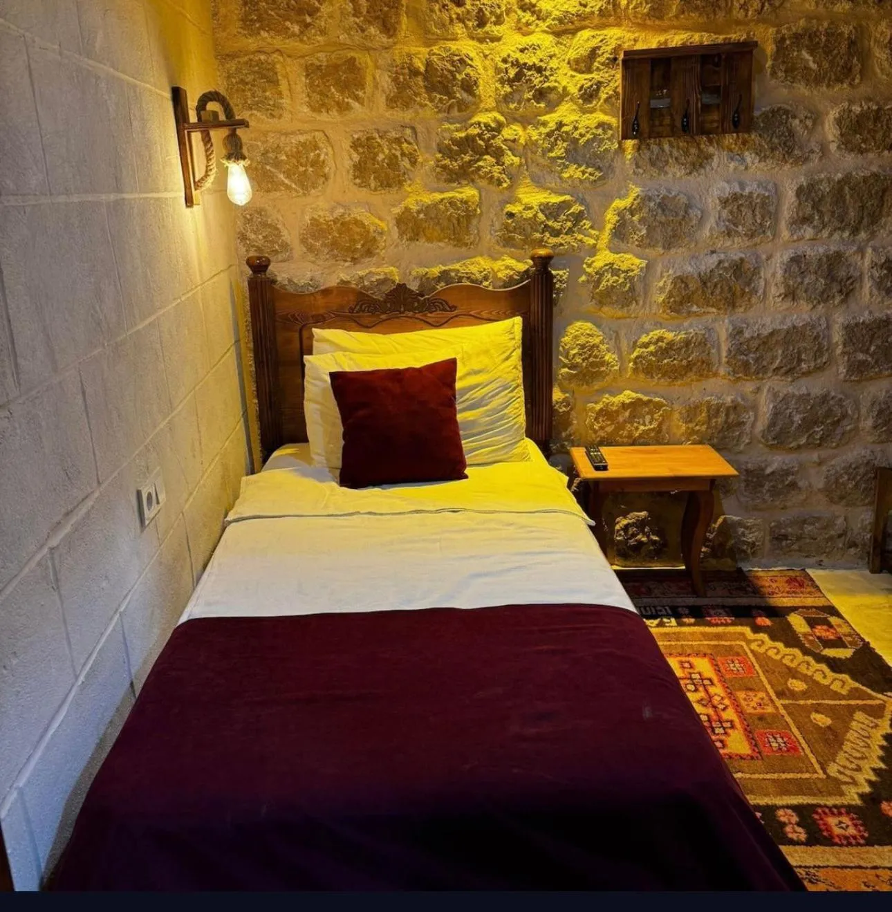 Bed in Kasr-ı Han Konağı Otel