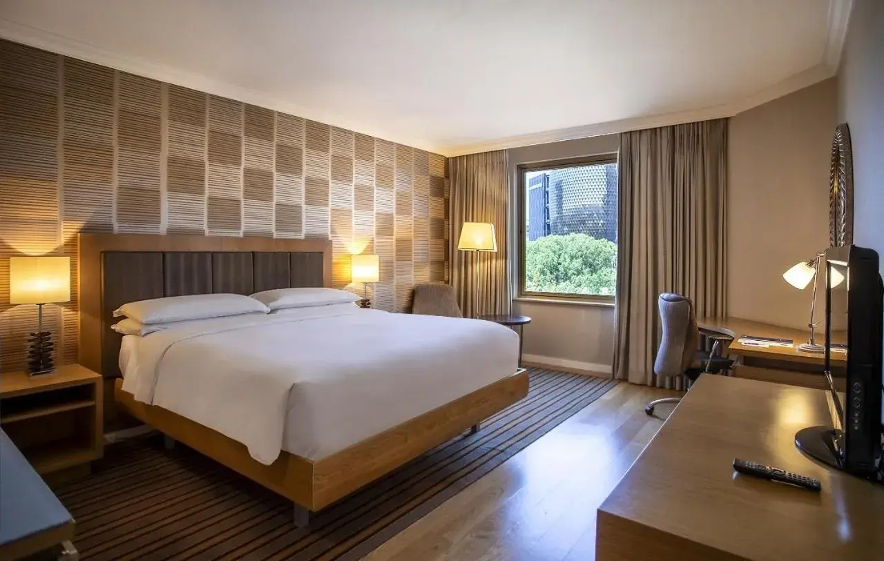 View (from property/room), Bed in NH Johannesburg Sandton View (from property/room), Bed in NH Johannesburg Sandton