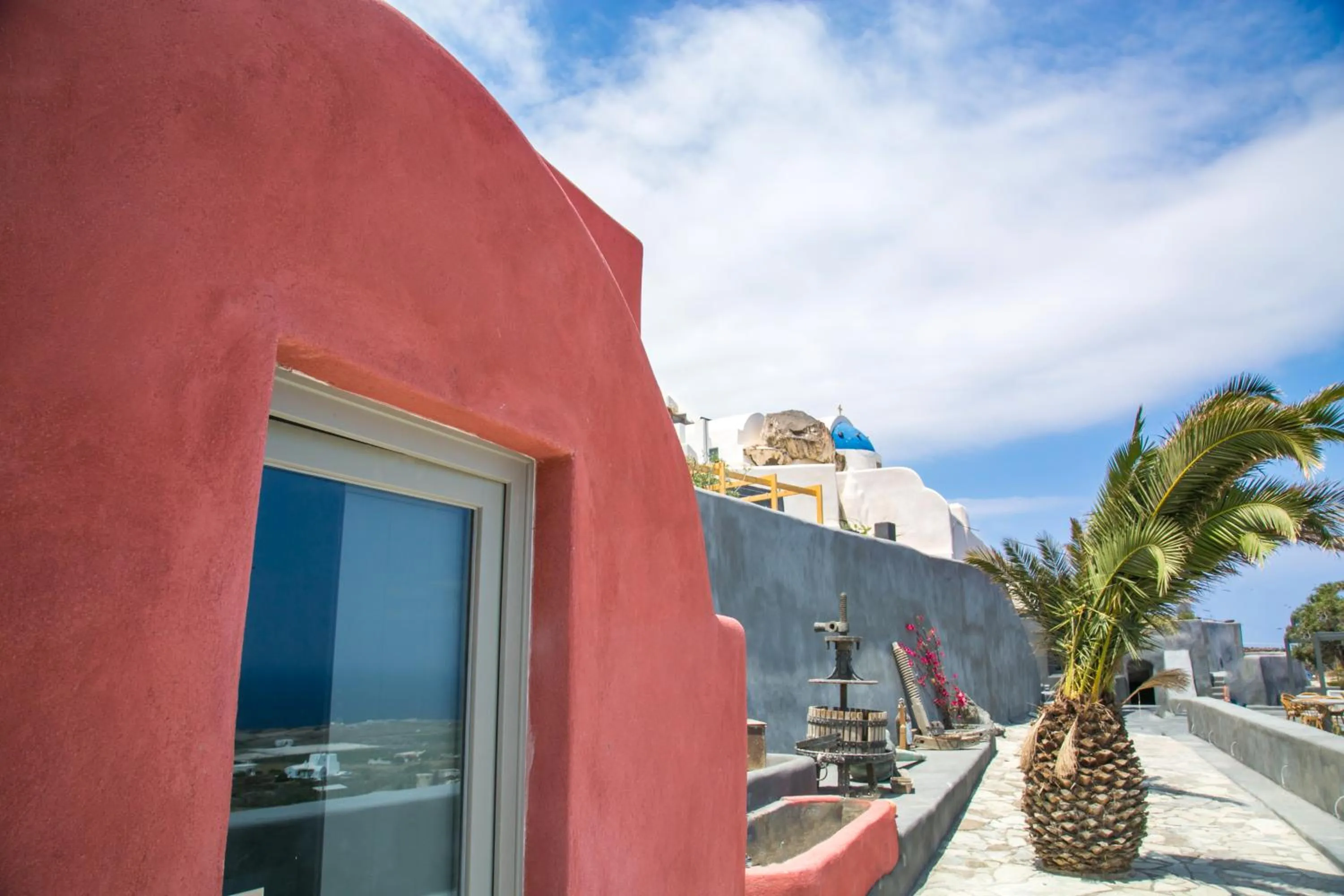 Property building in Santorini Villas