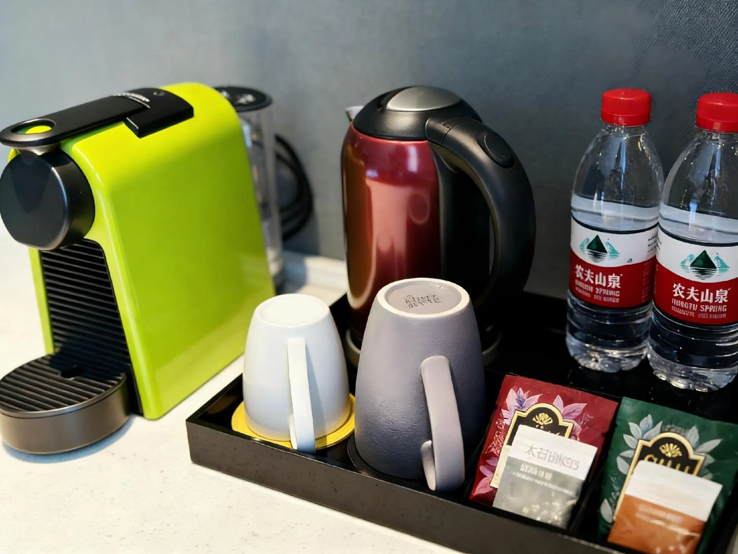 Coffee/tea facilities in Wanda Moments Heze