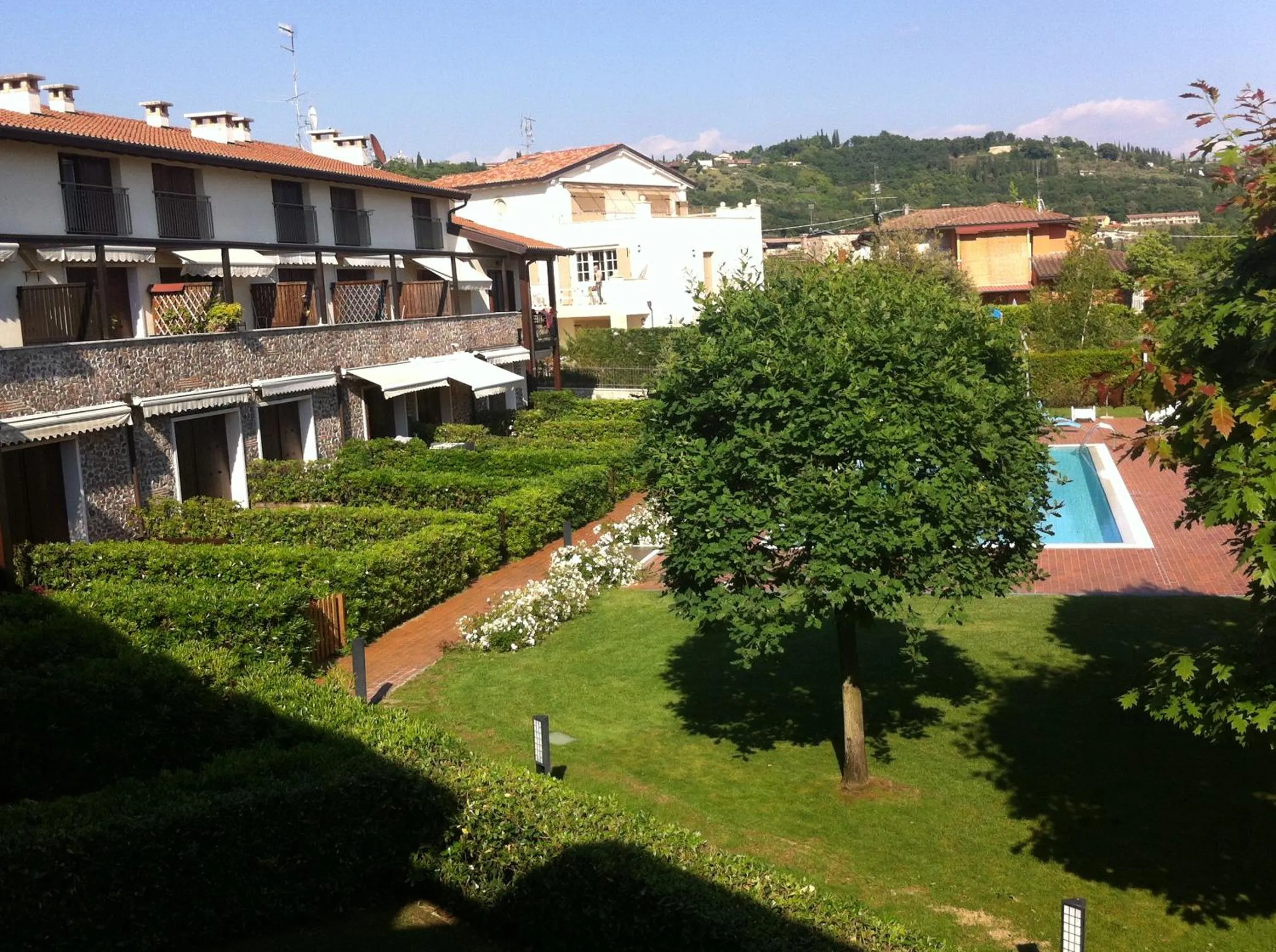 Garden view in Appartamento Elena