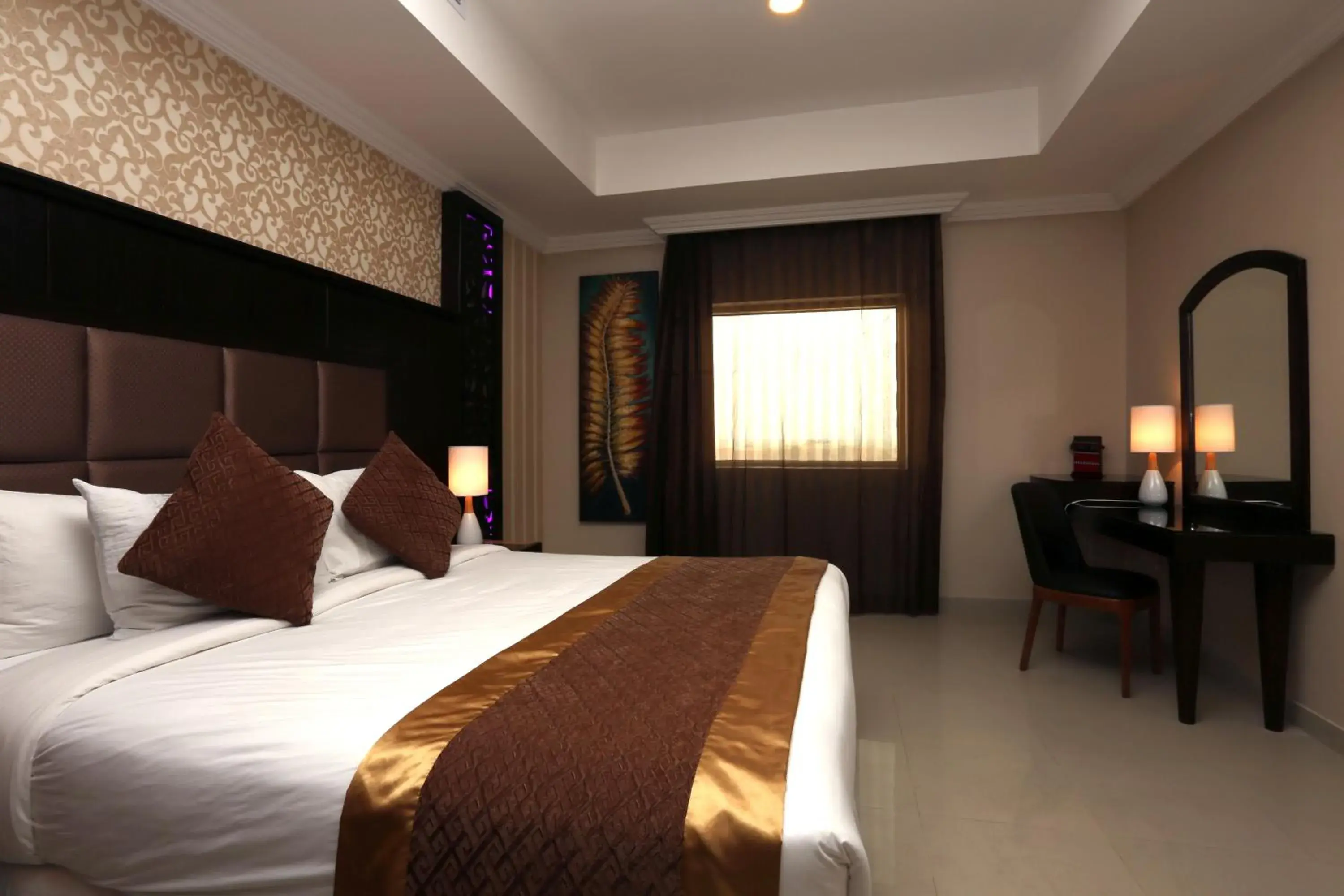 Bed in Park Jizan Hotel Bed in Park Jizan Hotel